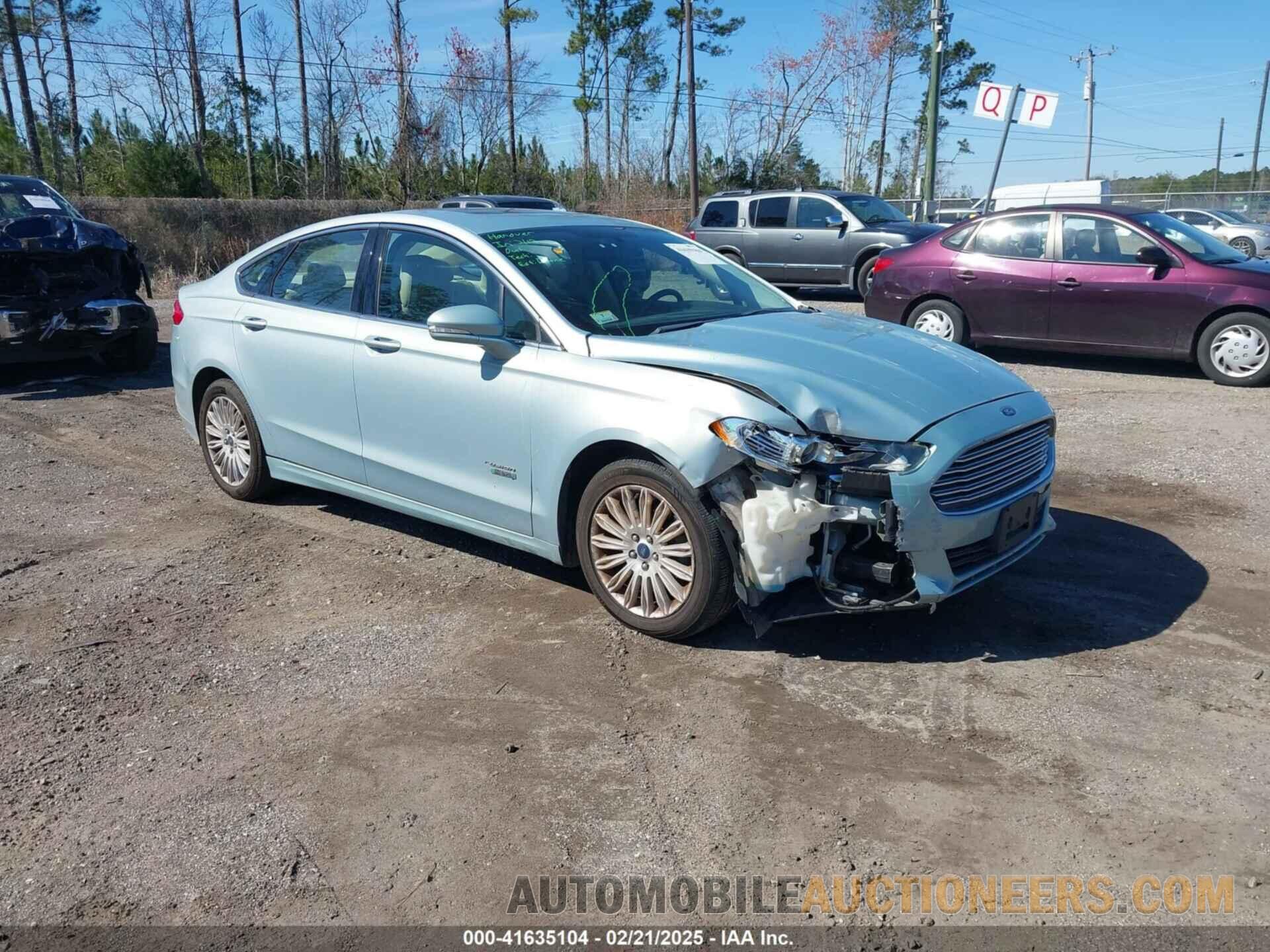 3FA6P0PU2DR282331 FORD FUSION ENERGI 2013