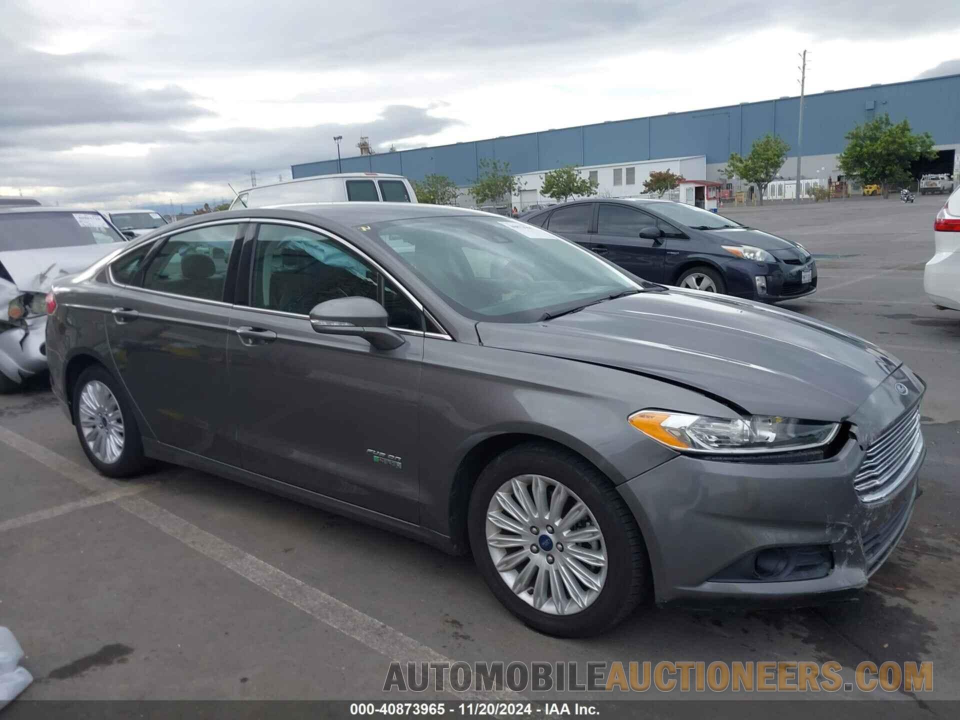 3FA6P0PU2DR365824 FORD FUSION ENERGI 2013