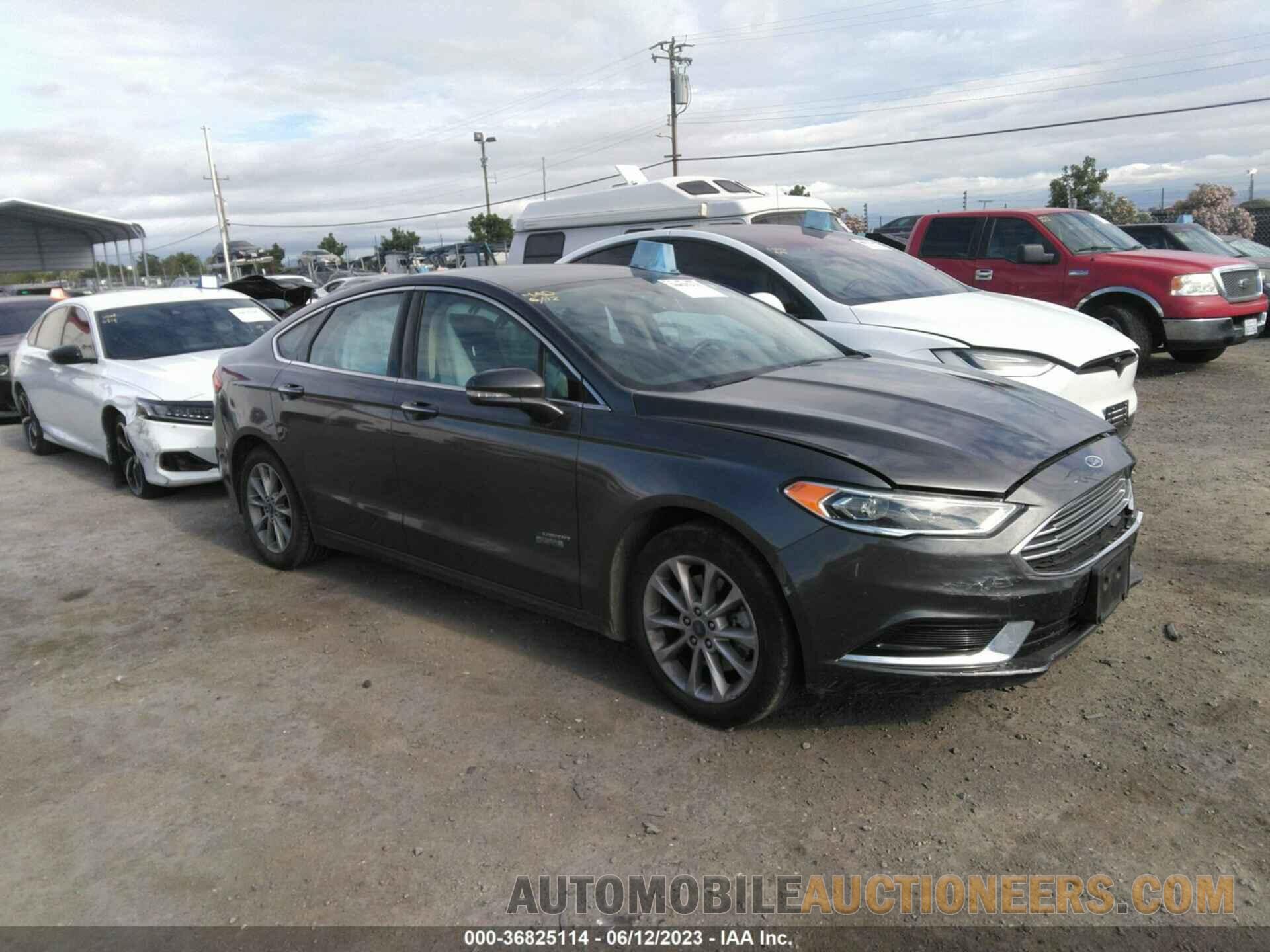 3FA6P0PU2JR205096 FORD FUSION ENERGI 2018