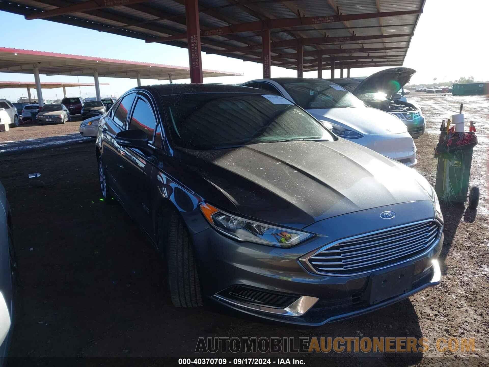 3FA6P0PU3JR205186 FORD FUSION ENERGI 2018