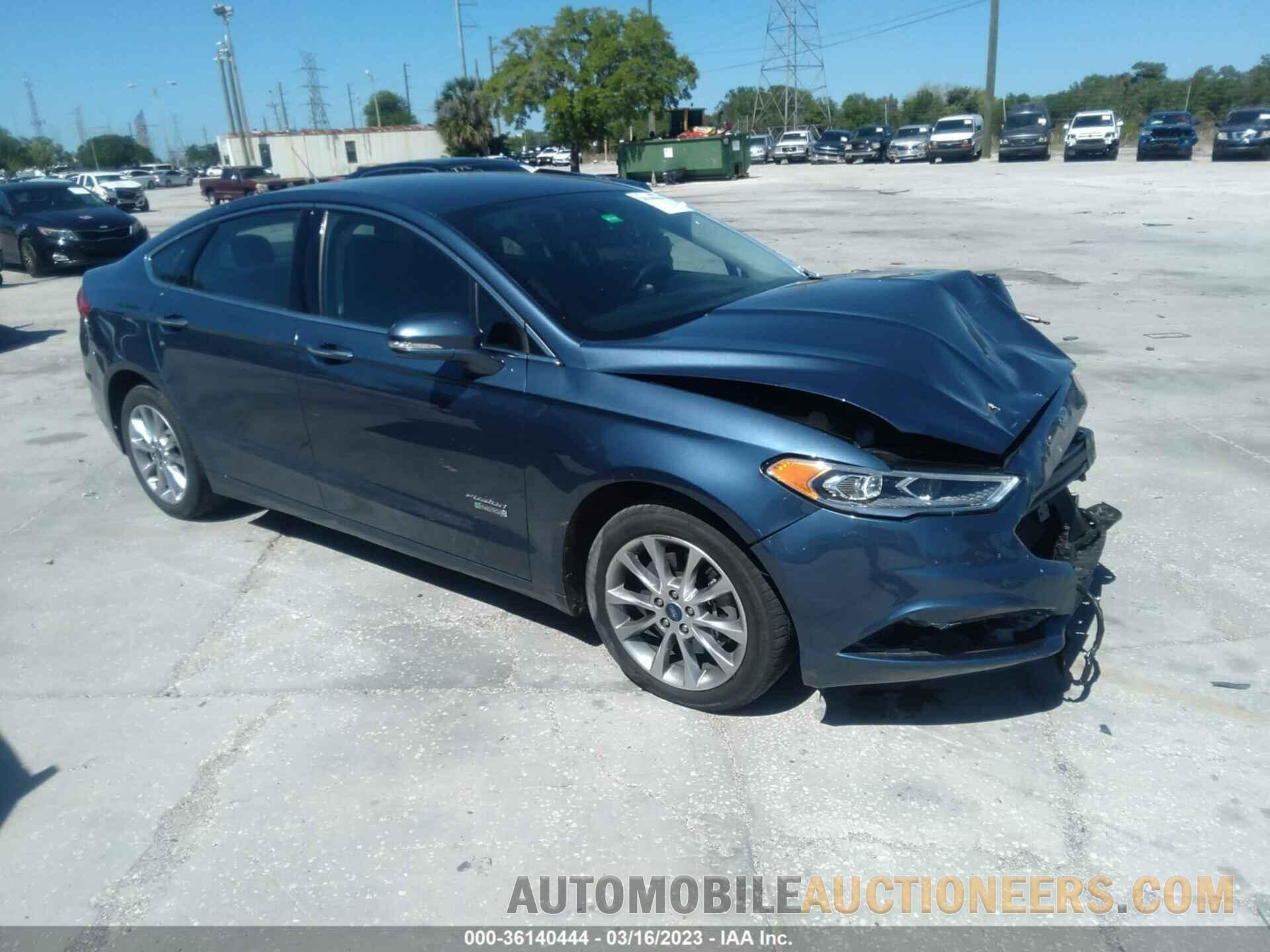 3FA6P0PU3JR212879 FORD FUSION ENERGI 2018