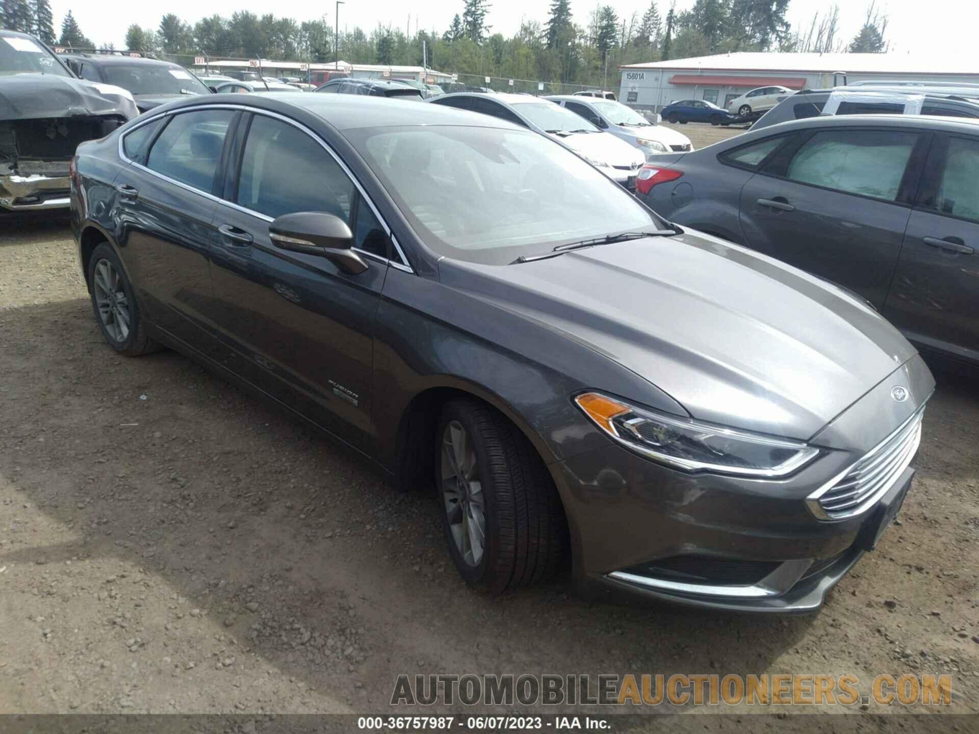 3FA6P0PU3JR262441 FORD FUSION ENERGI 2018