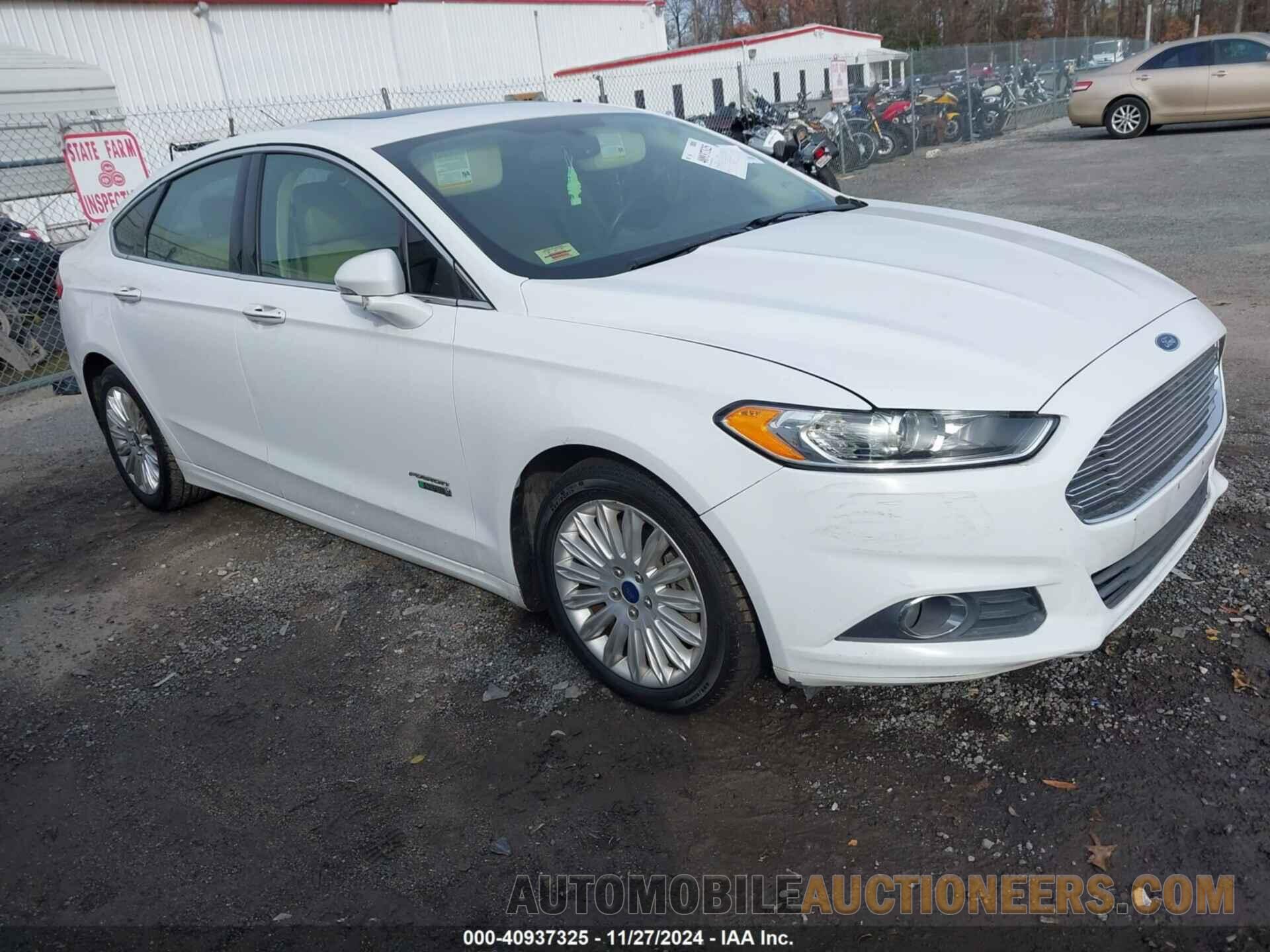 3FA6P0PU4GR162373 FORD FUSION ENERGI 2016