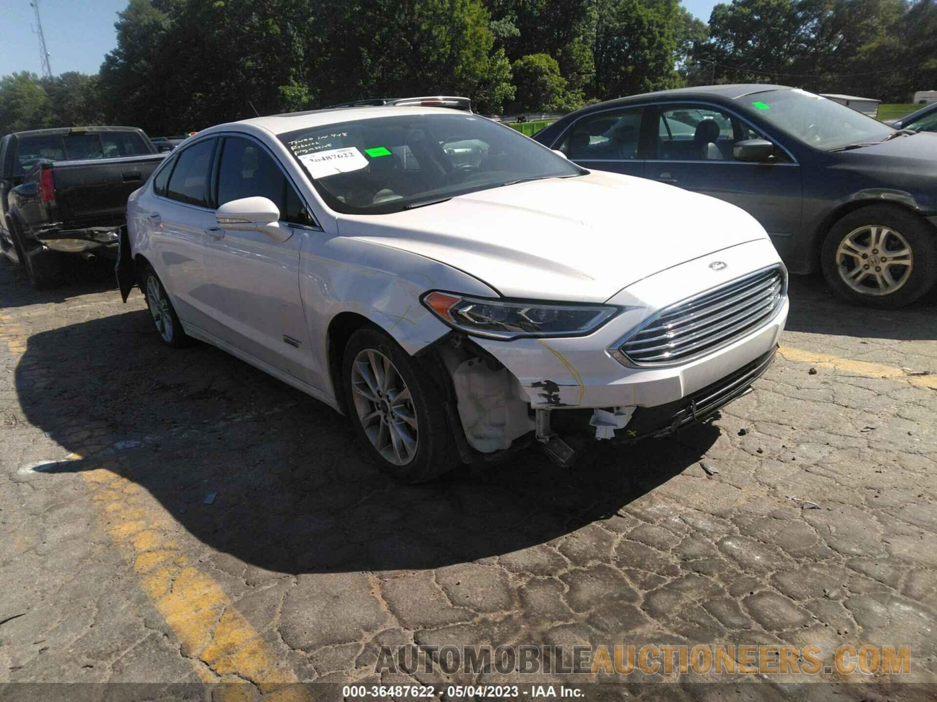 3FA6P0PU4JR106652 FORD FUSION ENERGI 2018