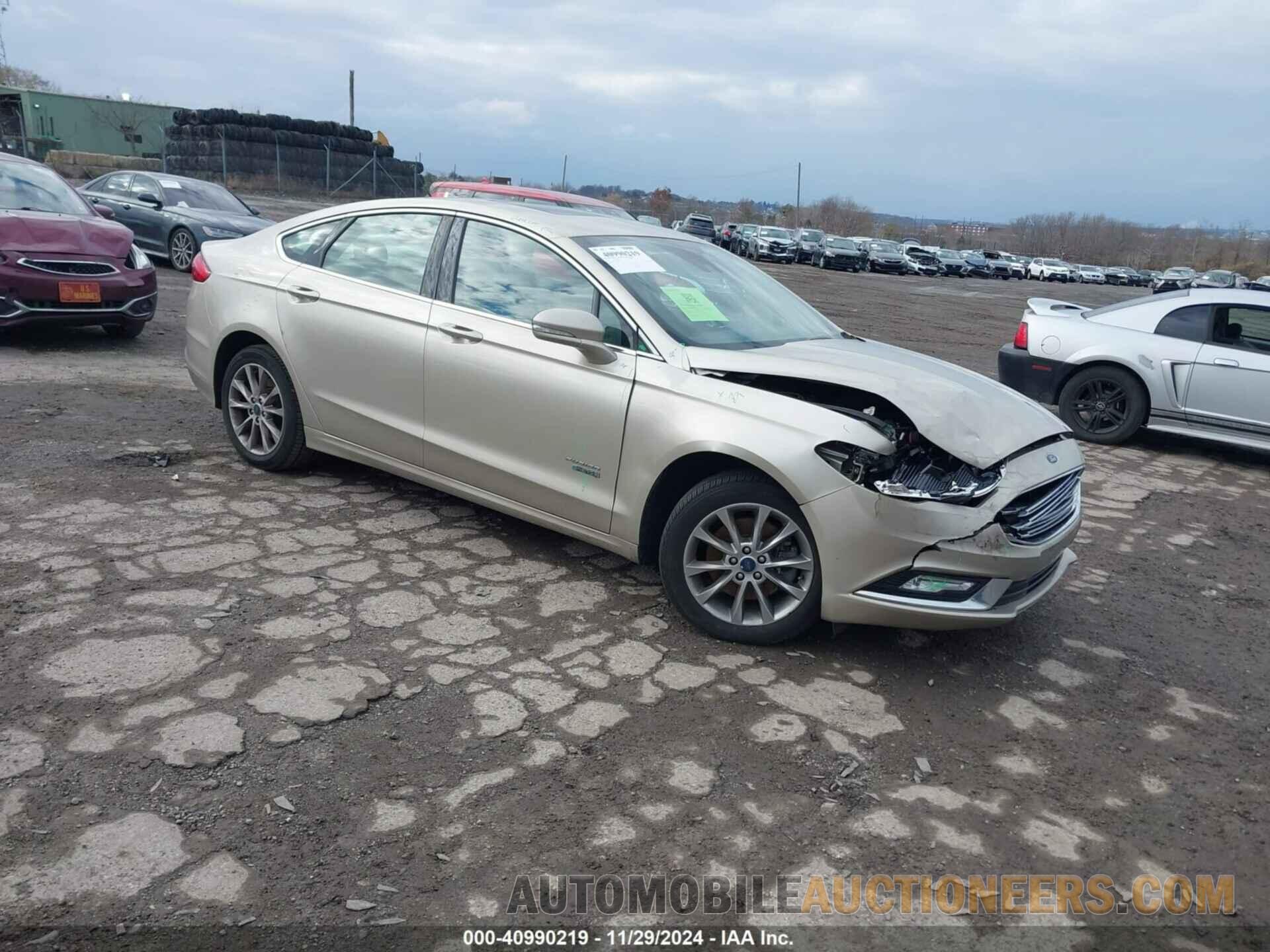 3FA6P0PU5HR289196 FORD FUSION ENERGI 2017