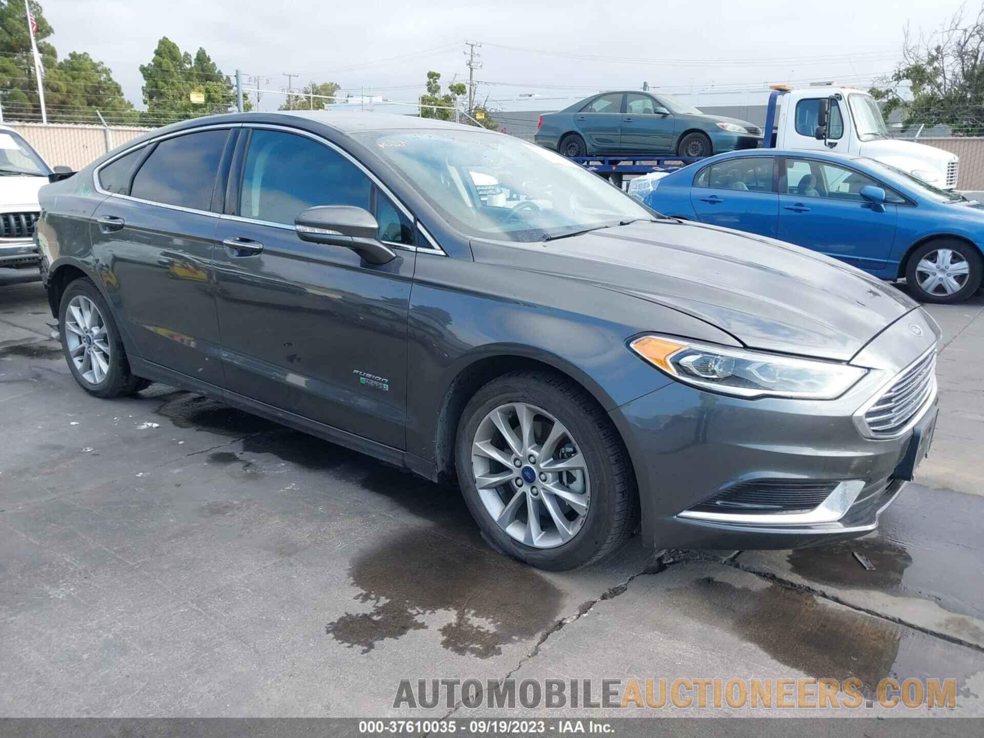 3FA6P0PU5JR205383 FORD FUSION 2018