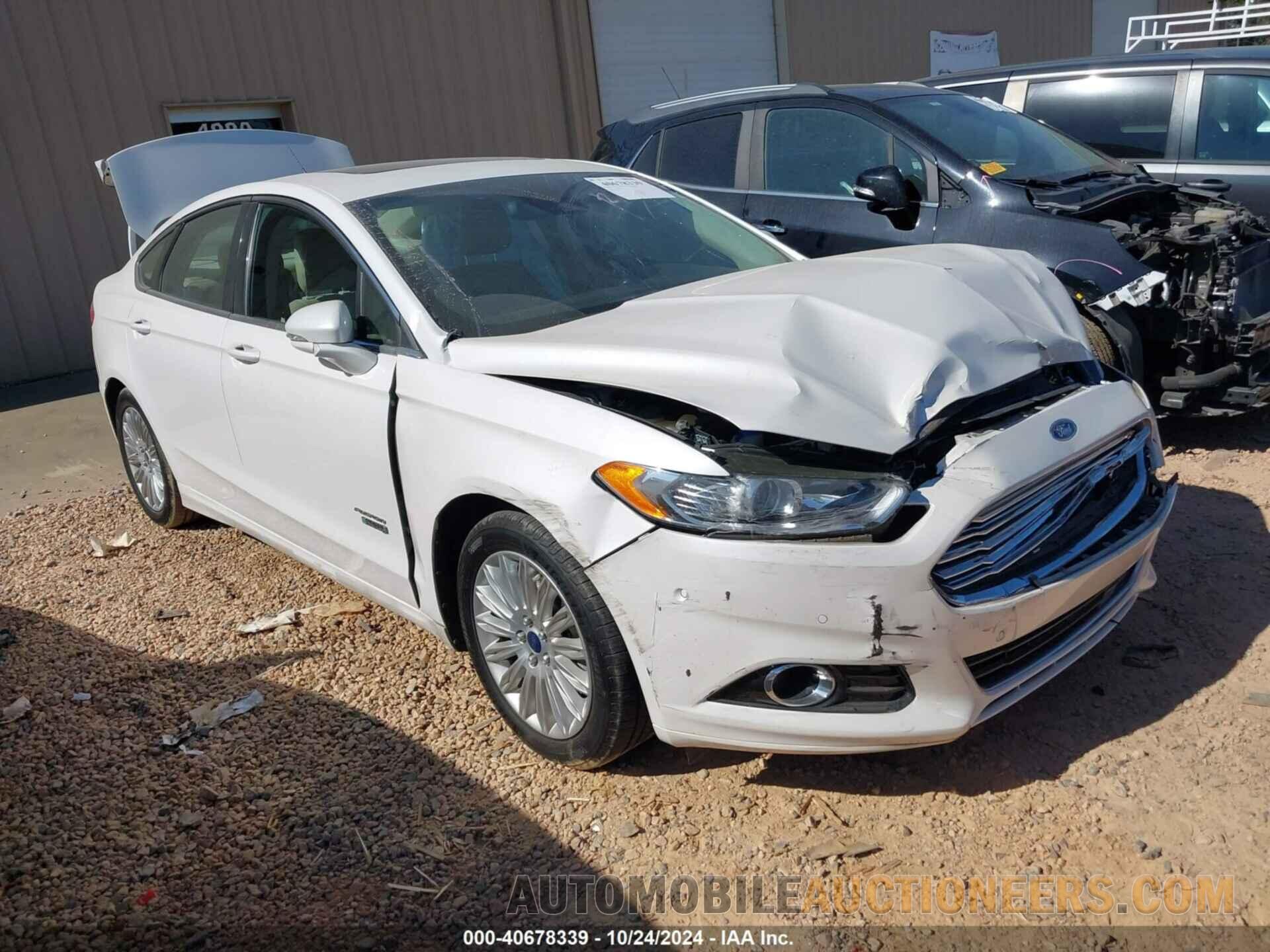 3FA6P0PU6DR232905 FORD FUSION ENERGI 2013