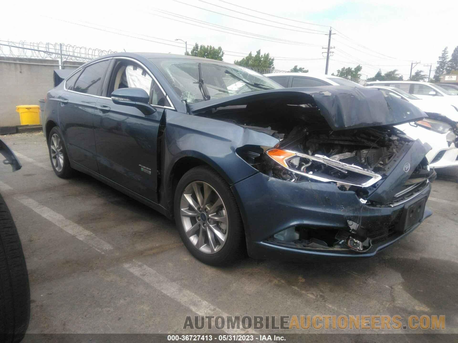 3FA6P0PU7JR196931 FORD FUSION ENERGI 2018