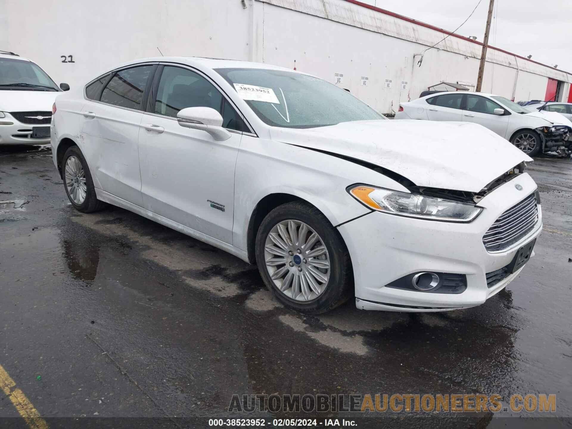 3FA6P0PUXFR245420 FORD FUSION ENERGI 2015