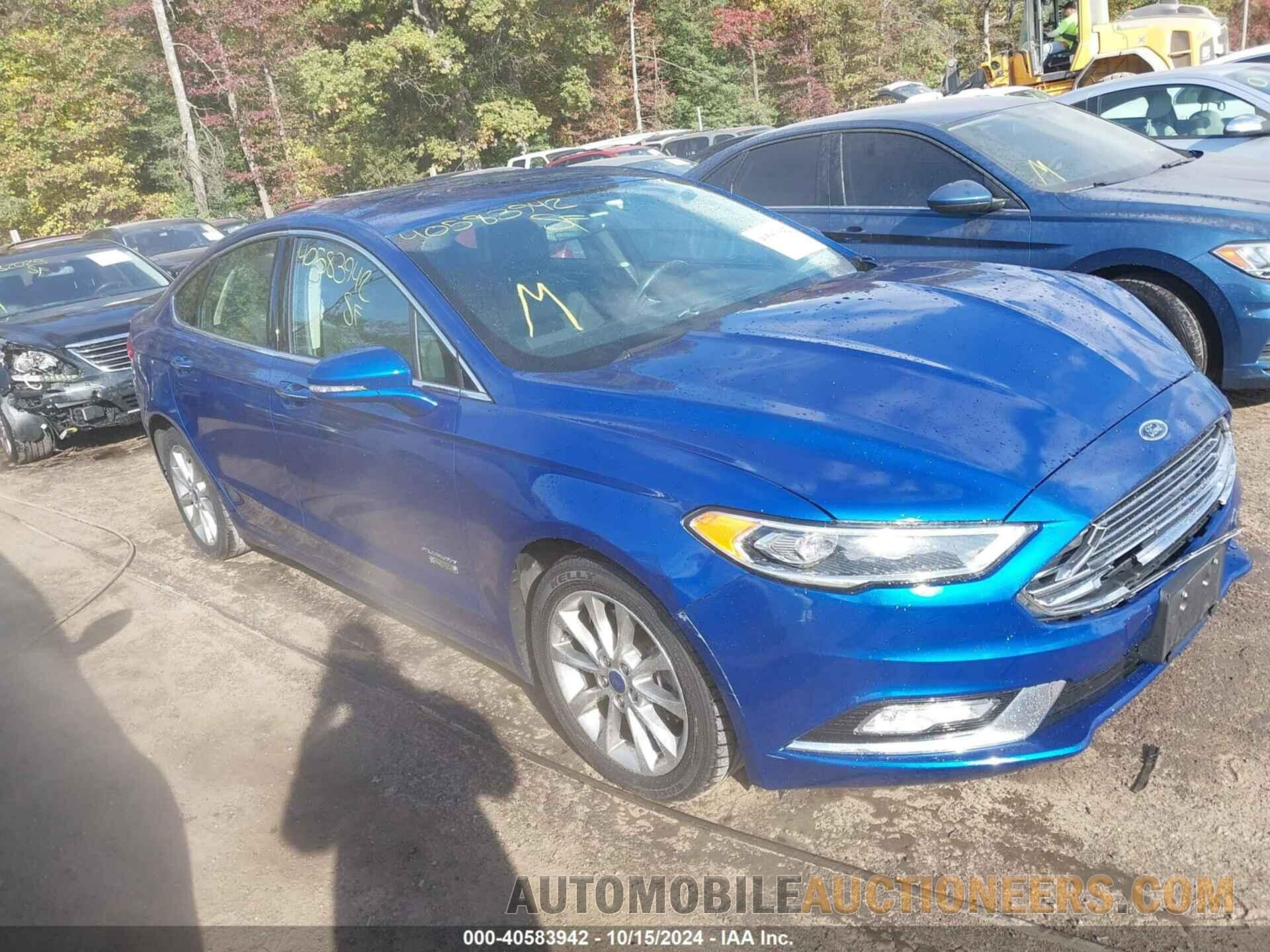 3FA6P0PUXHR148723 FORD FUSION ENERGI 2017