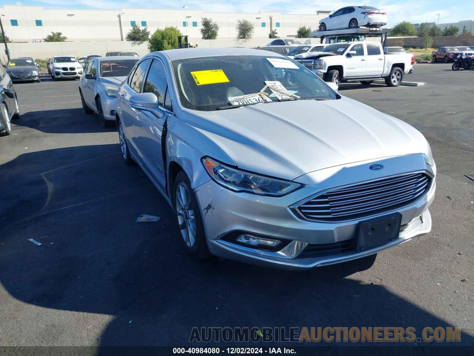 3FA6P0PUXHR229365 FORD FUSION ENERGI 2017