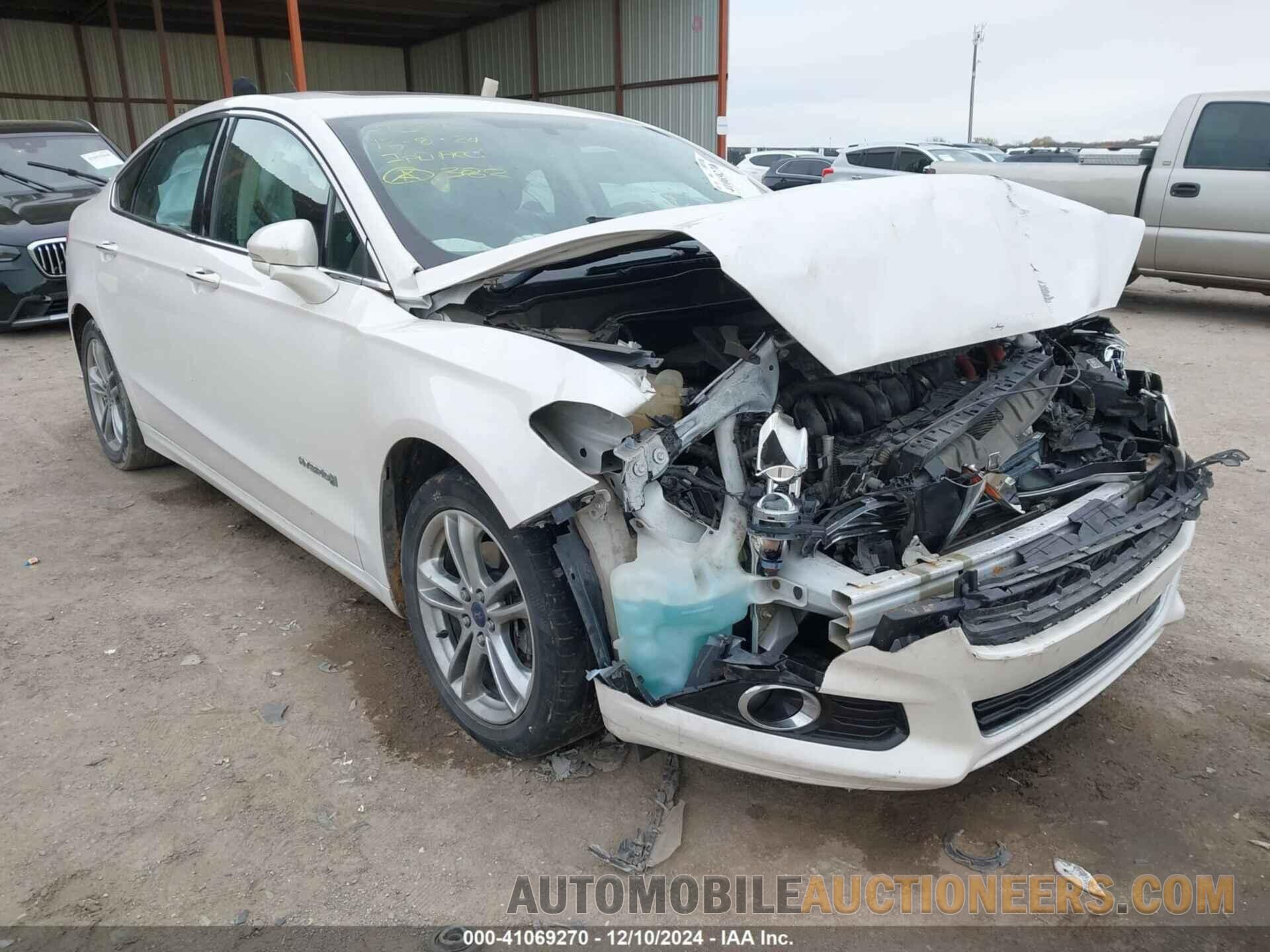 3FA6P0RU0GR371283 FORD FUSION HYBRID 2016