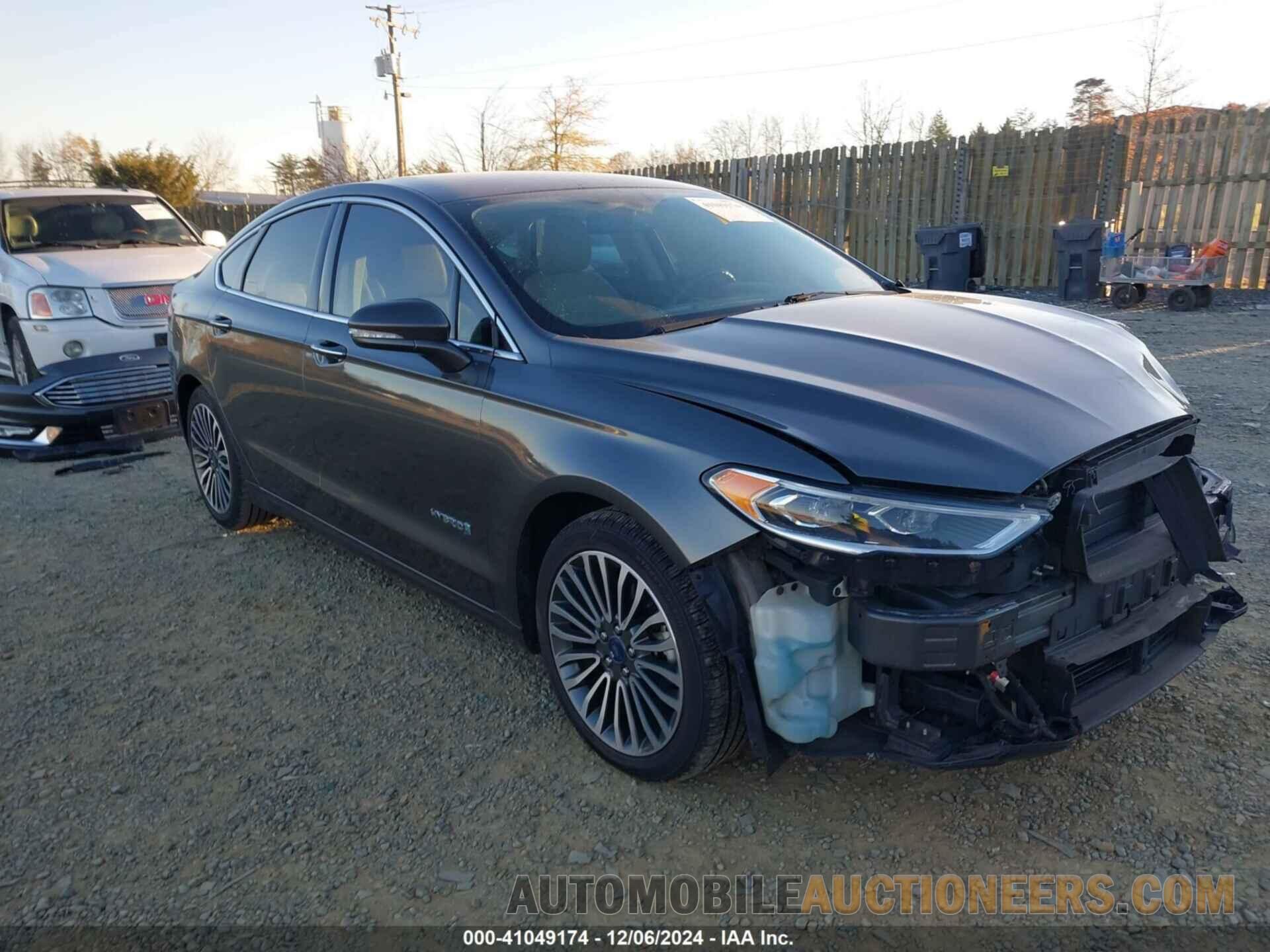 3FA6P0RU0HR359975 FORD FUSION HYBRID 2017