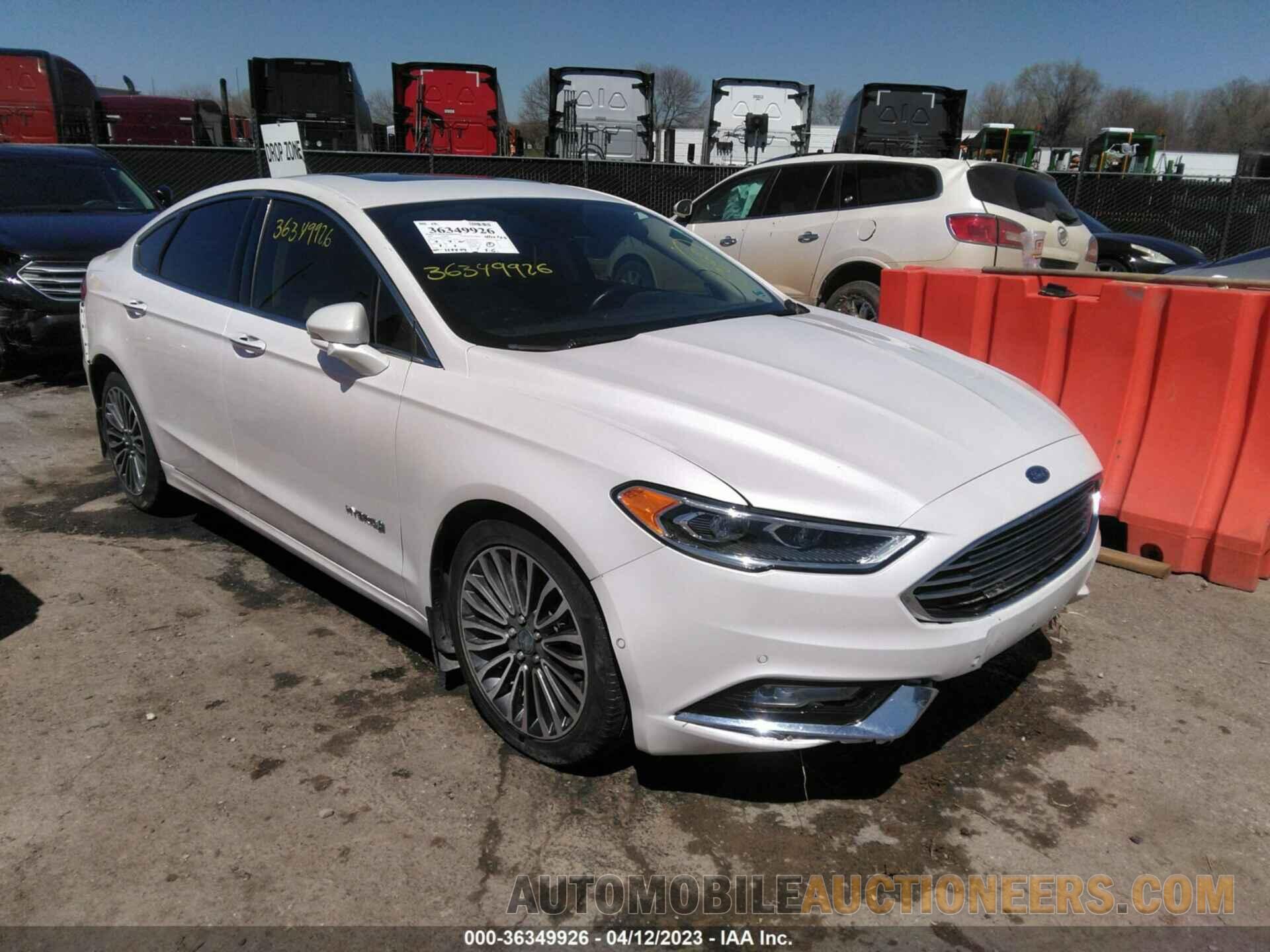 3FA6P0RU0JR120755 FORD FUSION HYBRID 2018