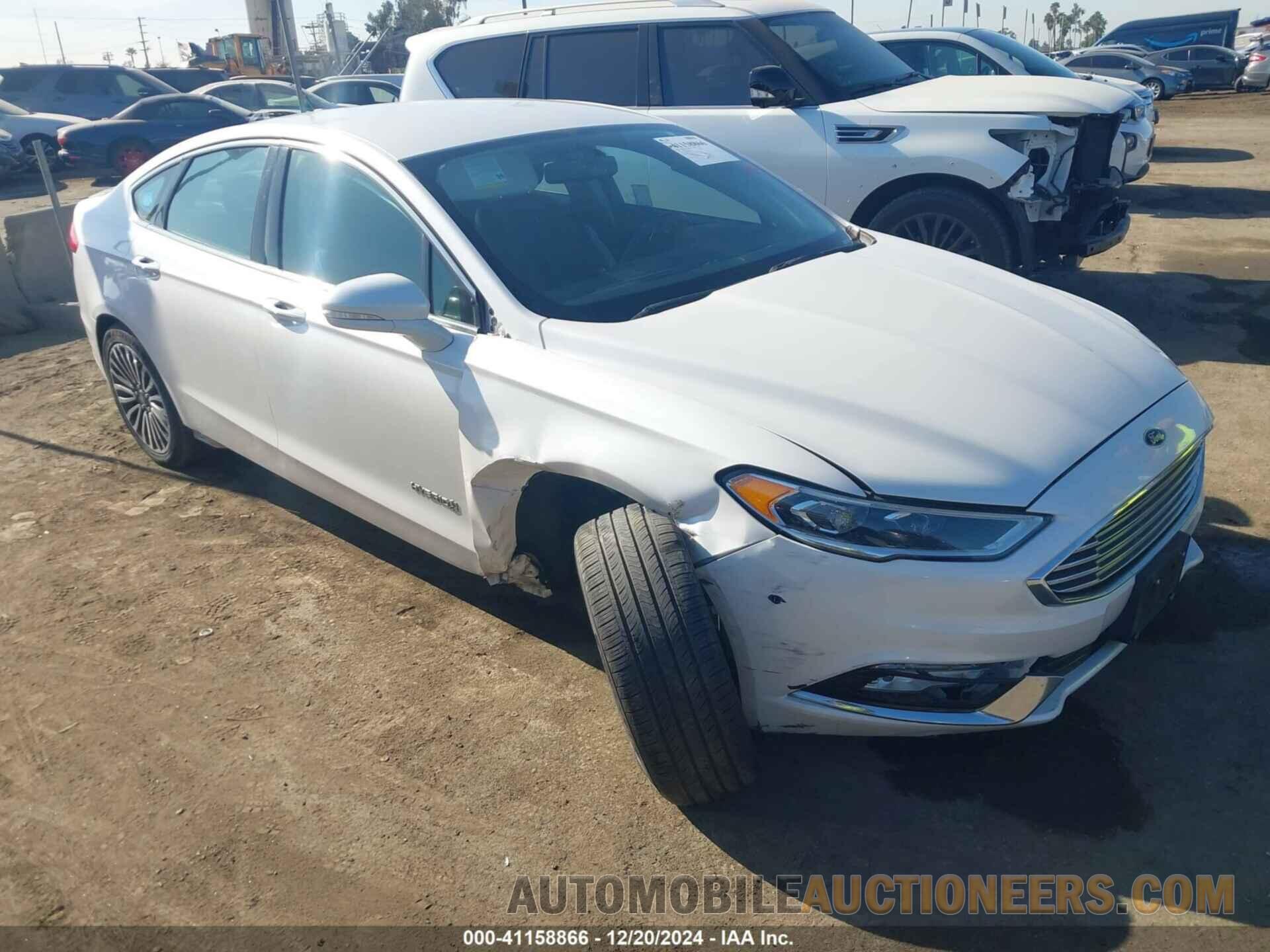 3FA6P0RU0JR120917 FORD FUSION HYBRID 2018