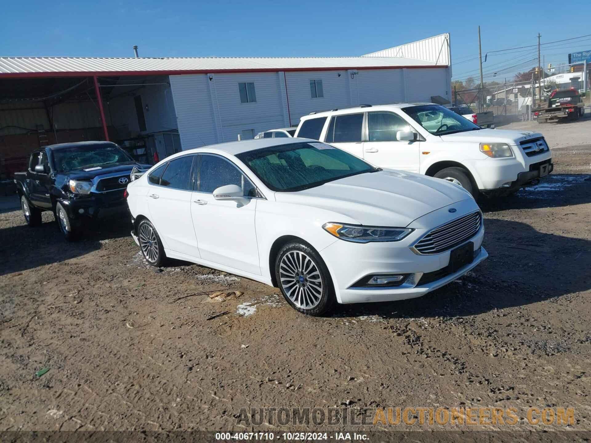 3FA6P0RU1HR360035 FORD FUSION HYBRID 2017