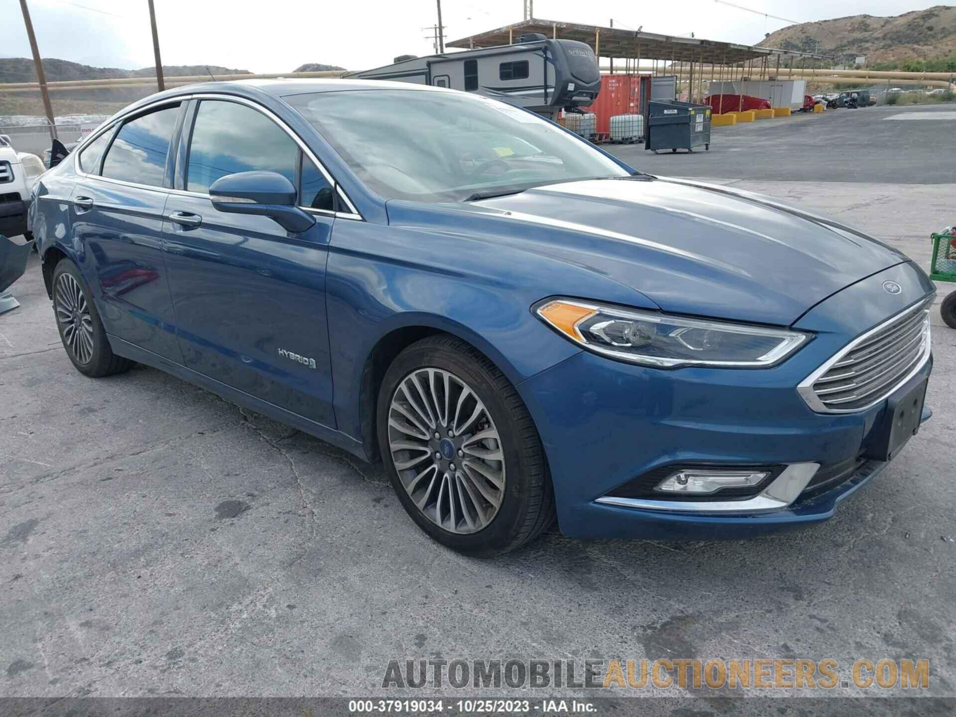 3FA6P0RU1JR115242 FORD FUSION HYBRID 2018