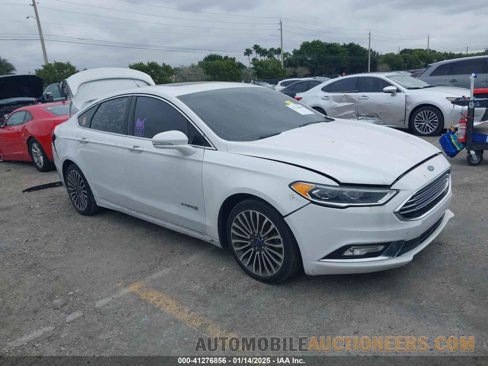 3FA6P0RU1JR206365 FORD FUSION HYBRID 2018