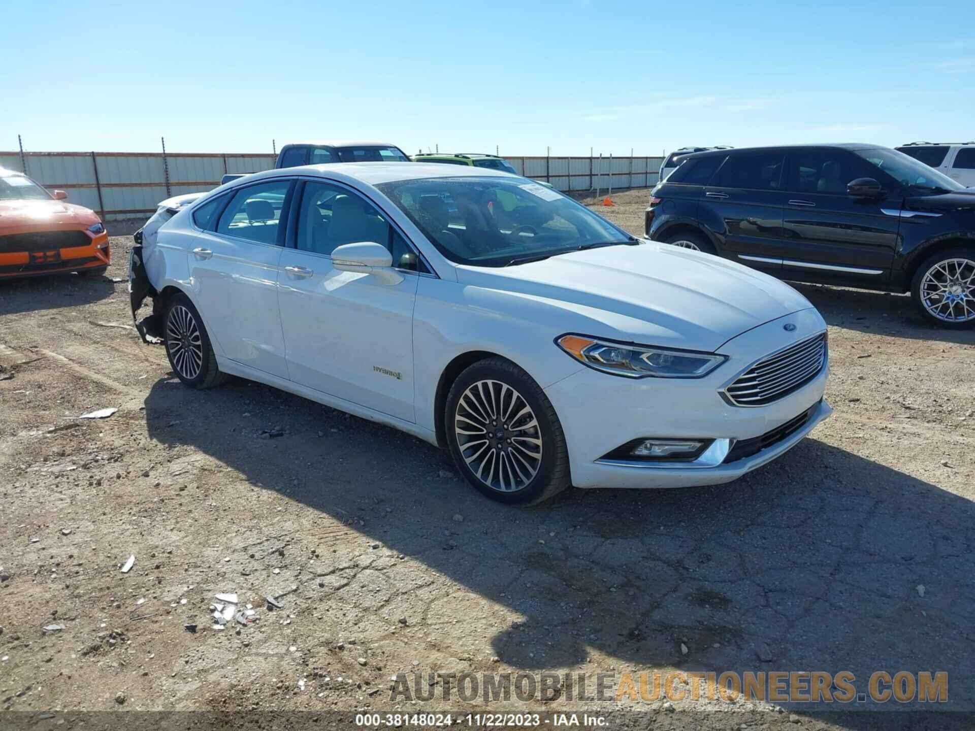 3FA6P0RU1JR242427 FORD FUSION HYBRID 2018