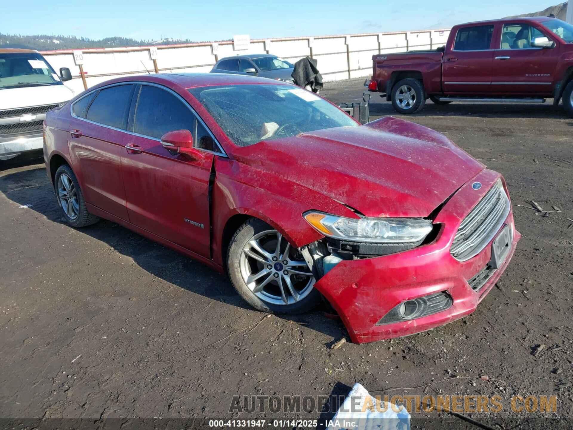 3FA6P0RU2FR199207 FORD FUSION HYBRID 2015