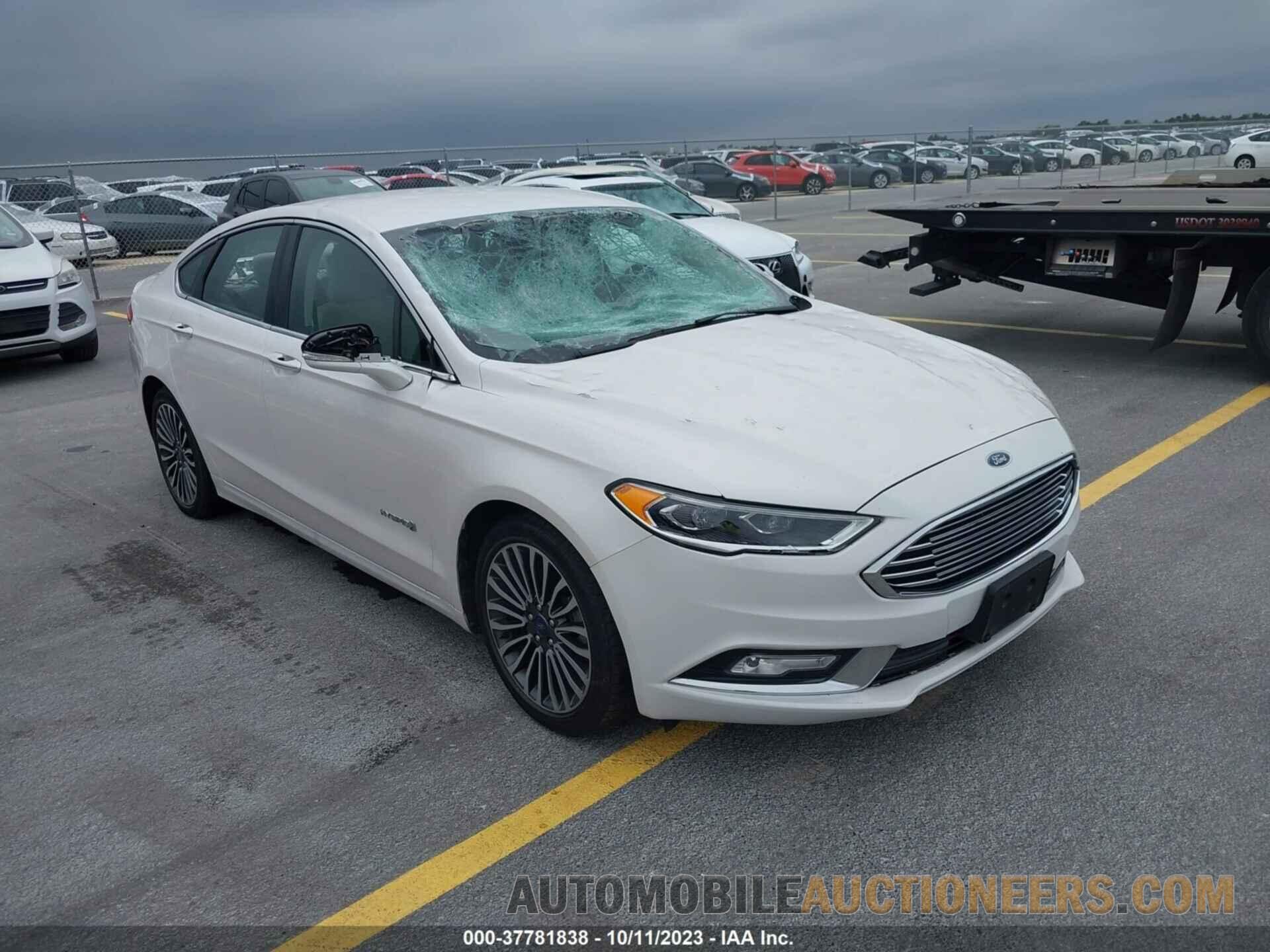 3FA6P0RU2JR141008 FORD FUSION HYBRID 2018