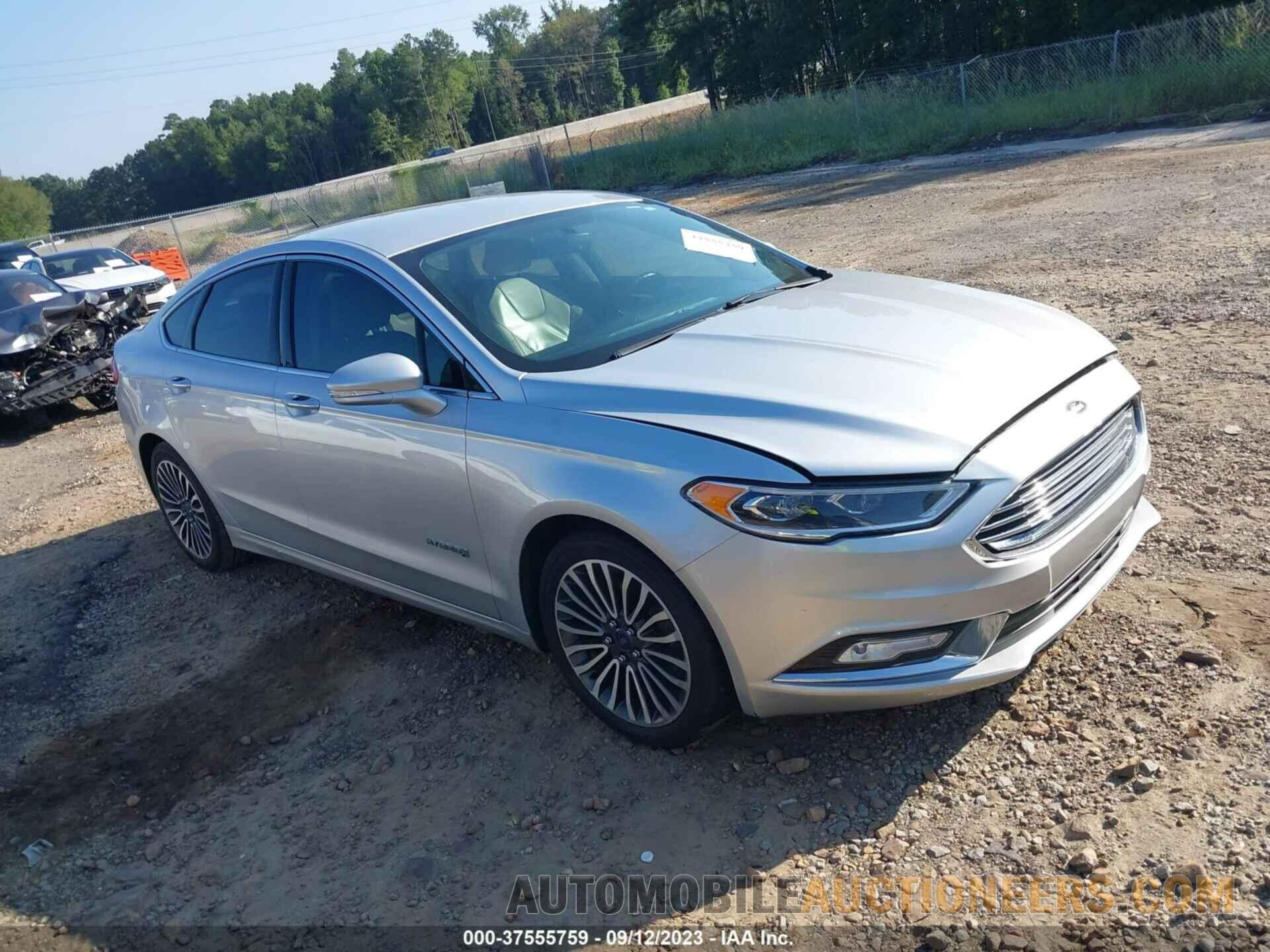 3FA6P0RU2JR147312 FORD FUSION HYBRID 2018