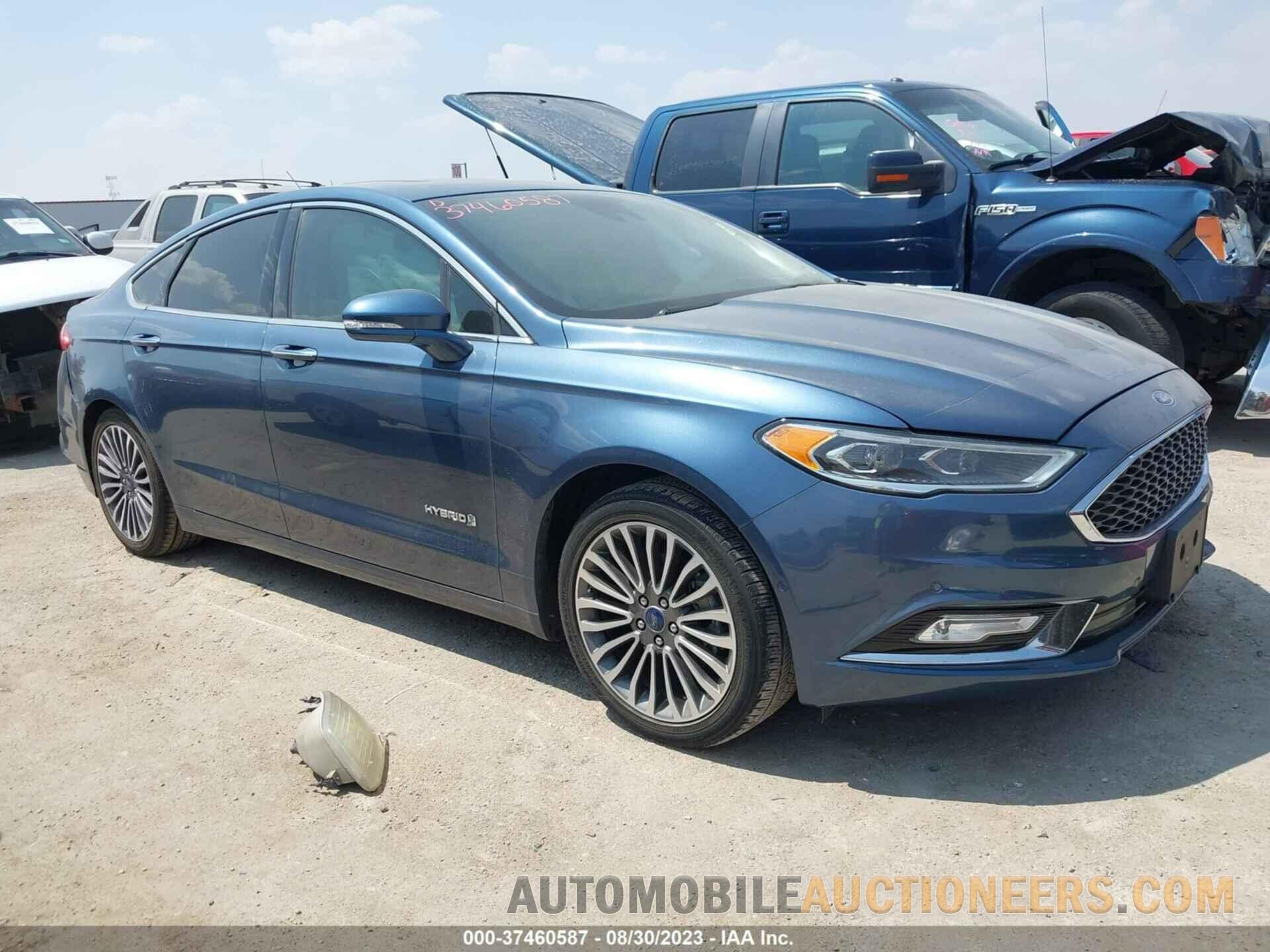 3FA6P0RU2JR147407 FORD FUSION HYBRID 2018