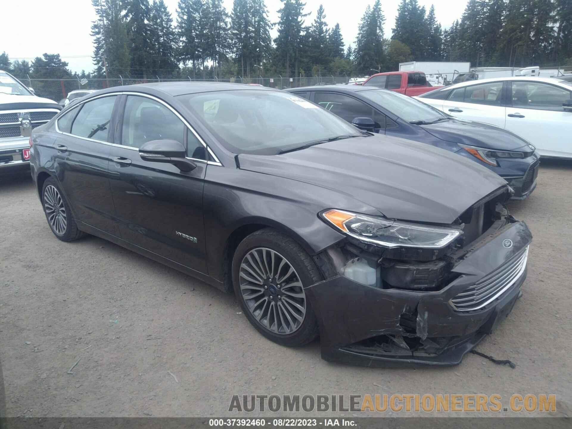 3FA6P0RU2JR159668 FORD FUSION HYBRID 2018