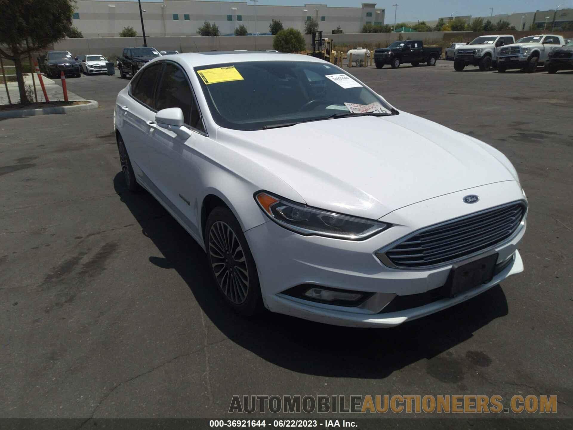 3FA6P0RU2JR161470 FORD FUSION HYBRID 2018