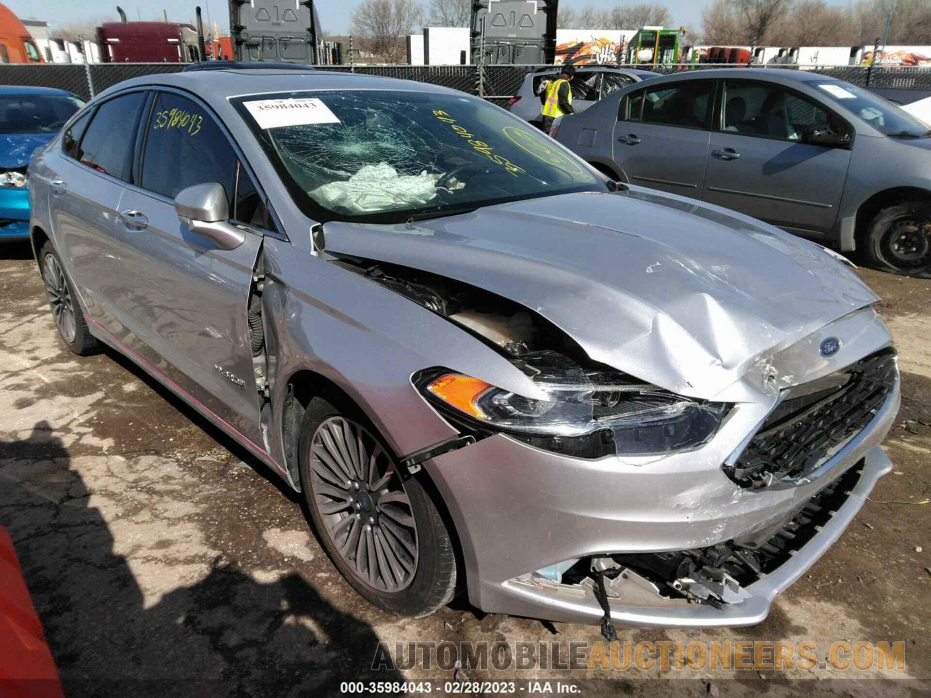 3FA6P0RU2JR221876 FORD FUSION HYBRID 2018