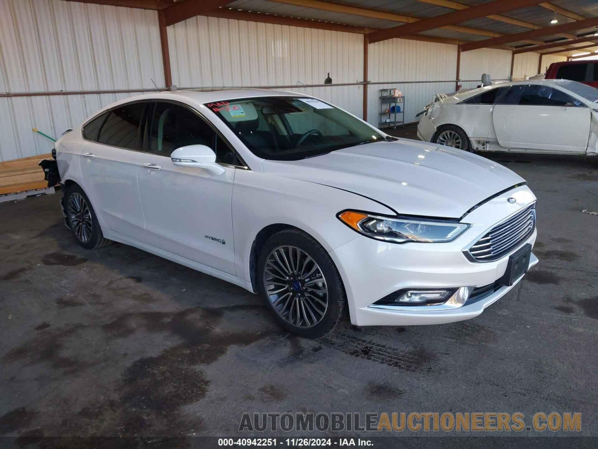 3FA6P0RU2JR253548 FORD FUSION HYBRID 2018