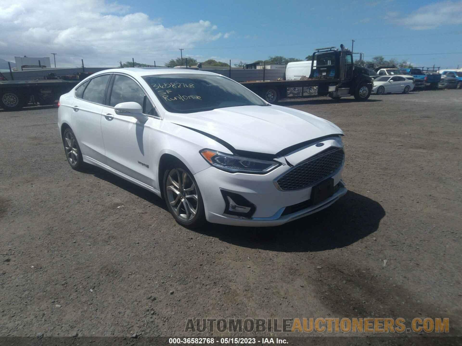 3FA6P0RU2KR104574 FORD FUSION HYBRID 2019