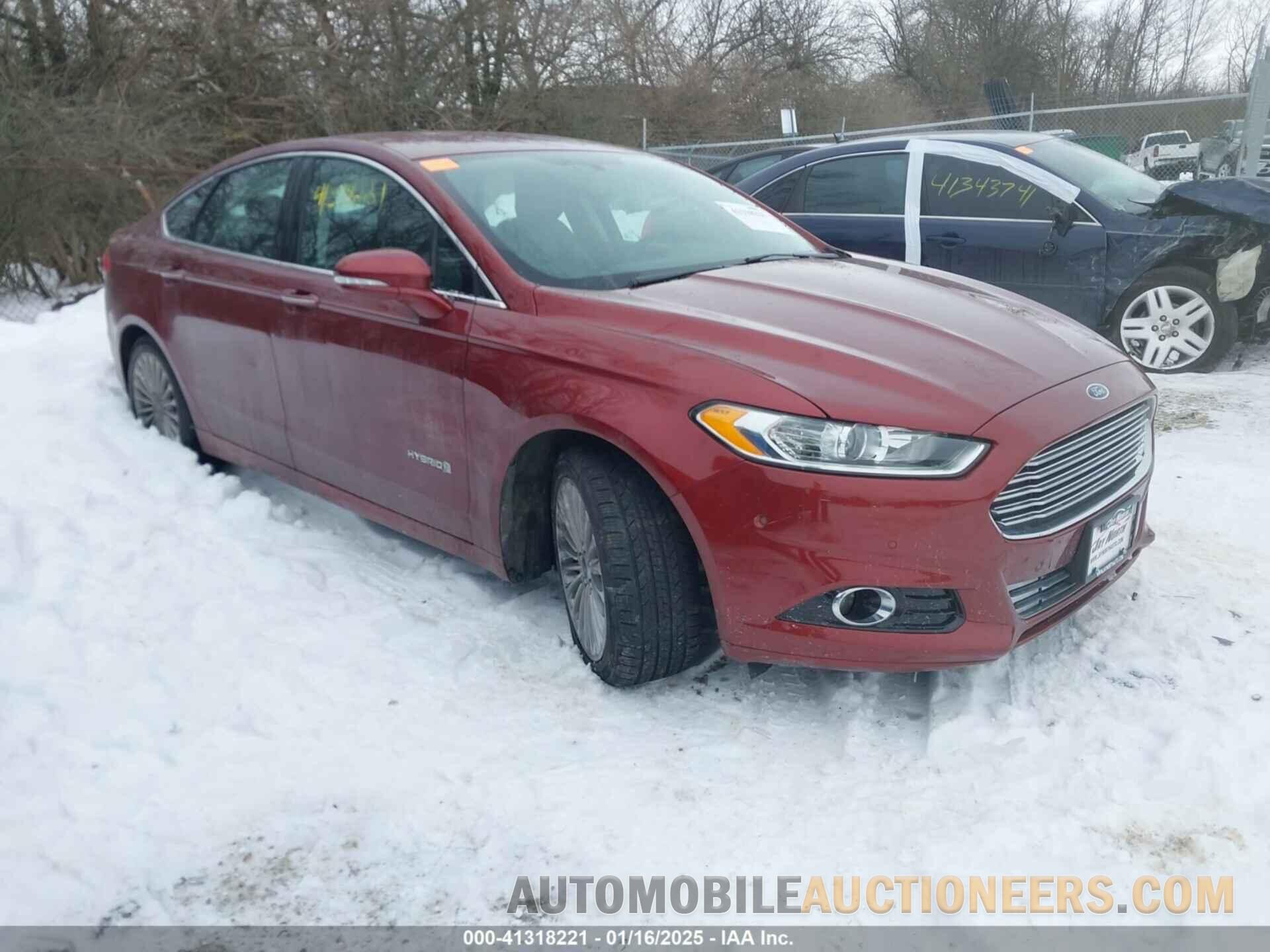 3FA6P0RU3ER201058 FORD FUSION HYBRID 2014