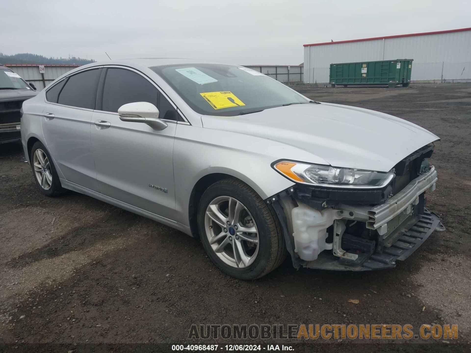 3FA6P0RU3GR293193 FORD FUSION HYBRID 2016