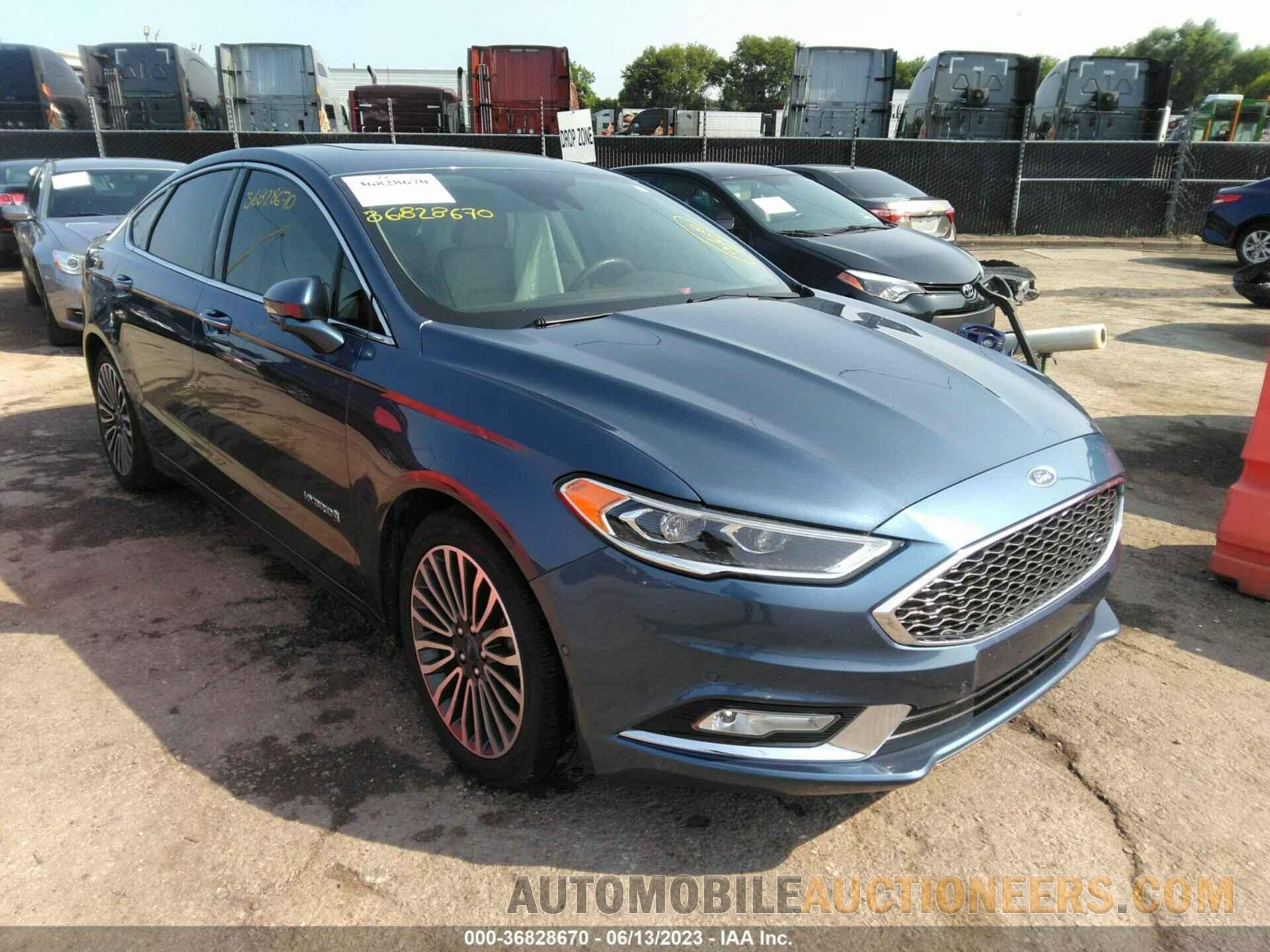 3FA6P0RU3JR147674 FORD FUSION HYBRID 2018