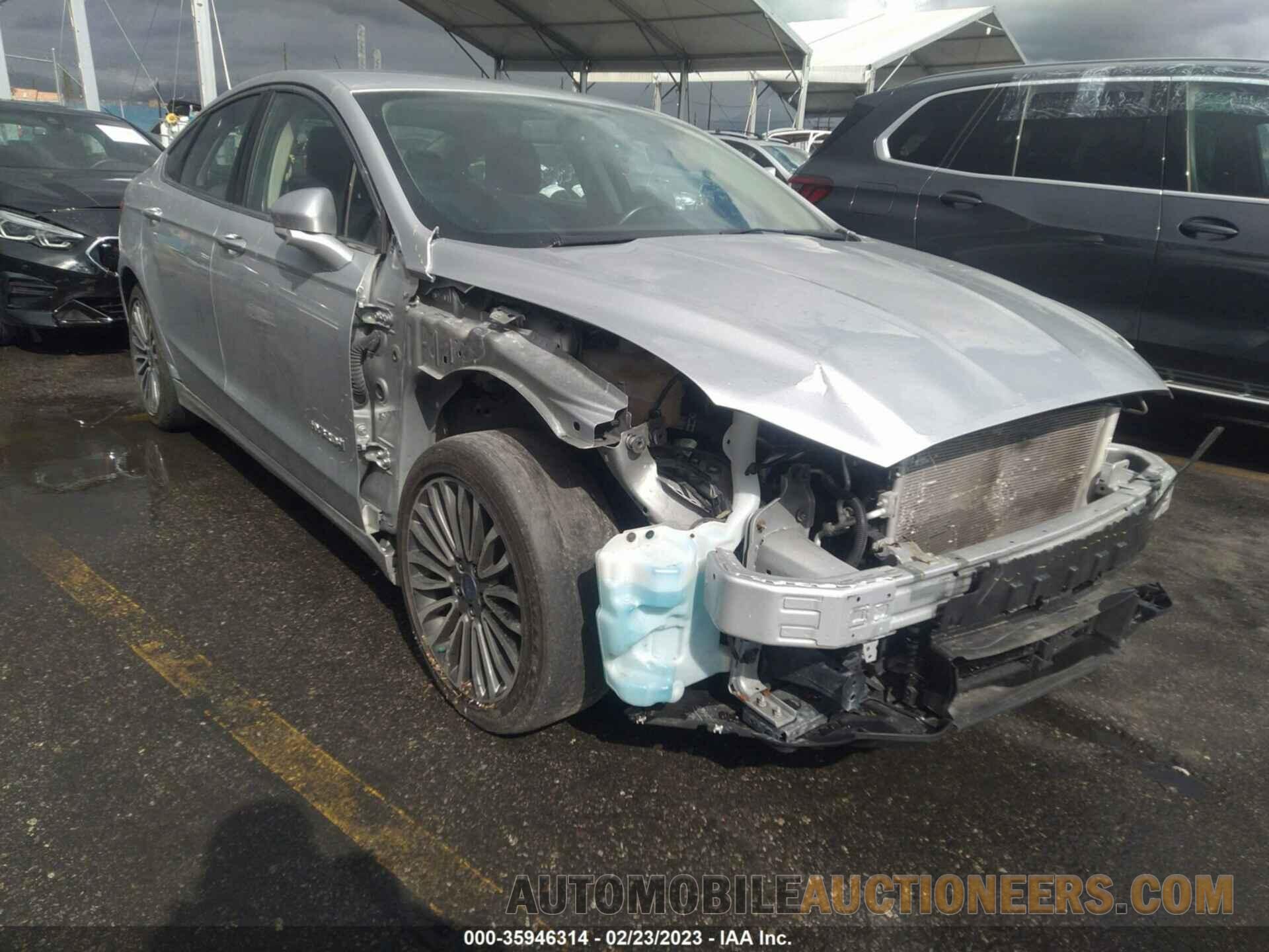 3FA6P0RU3JR181713 FORD FUSION HYBRID 2018