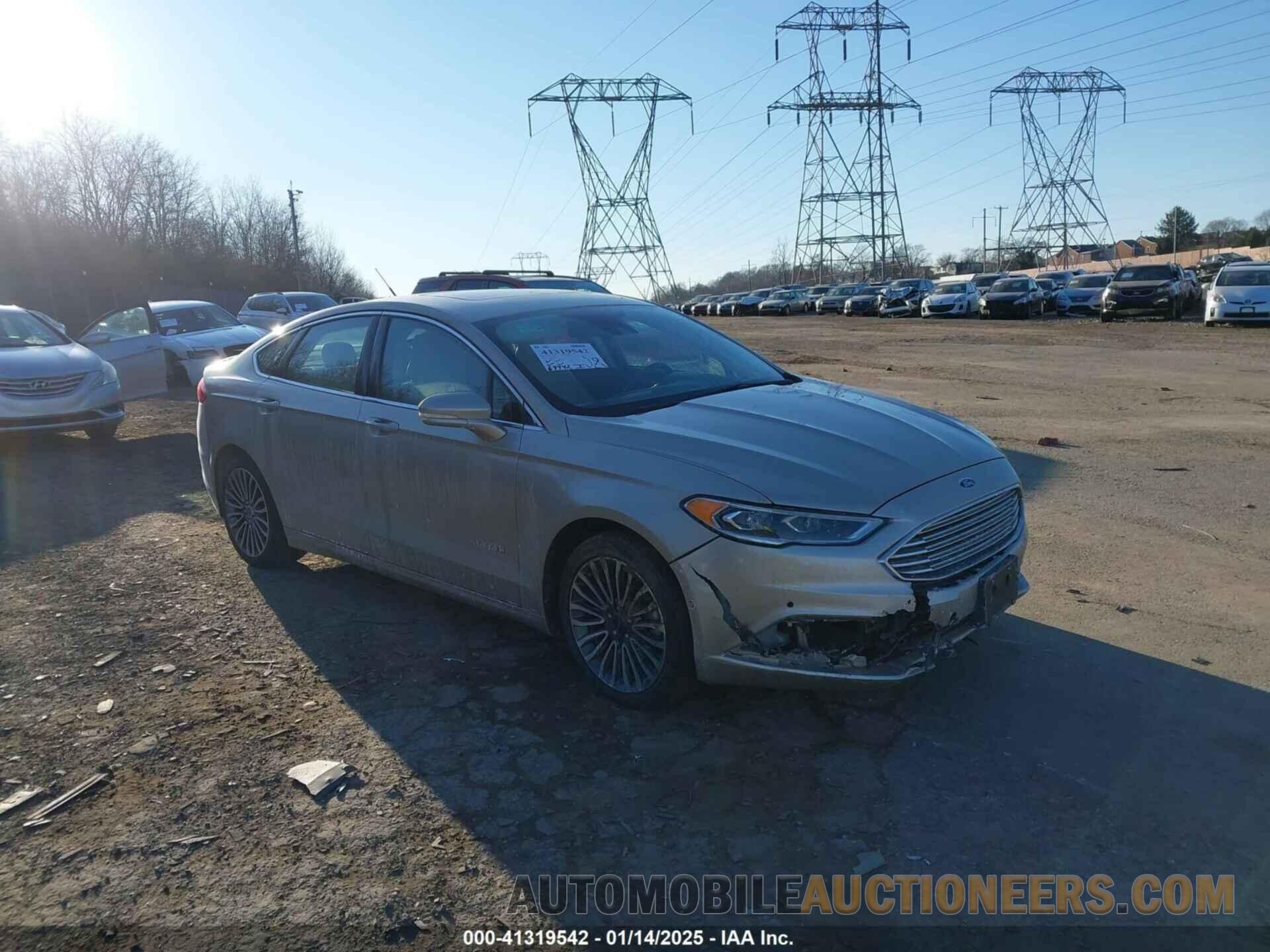 3FA6P0RU3JR273839 FORD FUSION HYBRID 2018