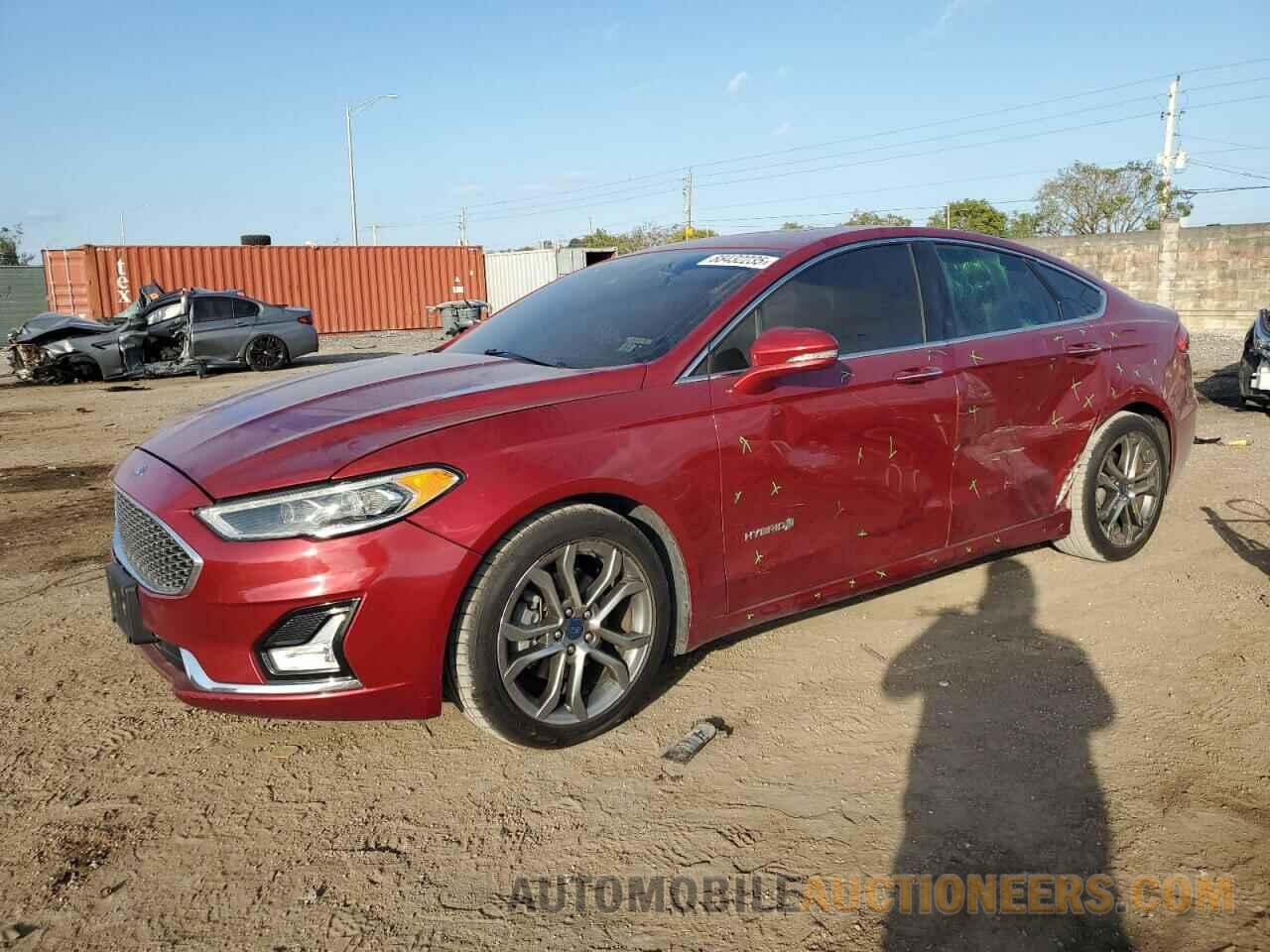 3FA6P0RU3KR255729 FORD FUSION 2019