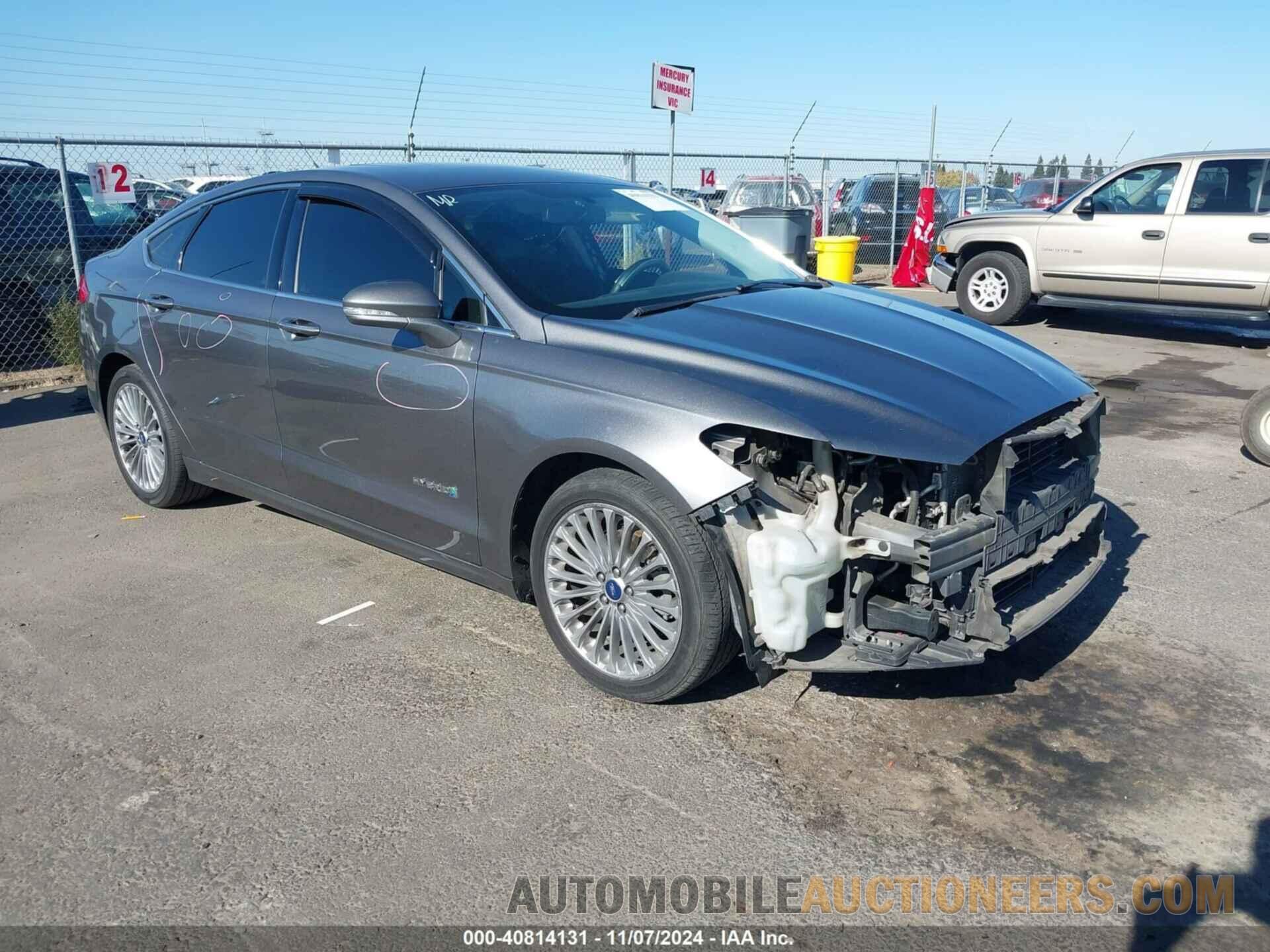 3FA6P0RU4ER241729 FORD FUSION HYBRID 2014