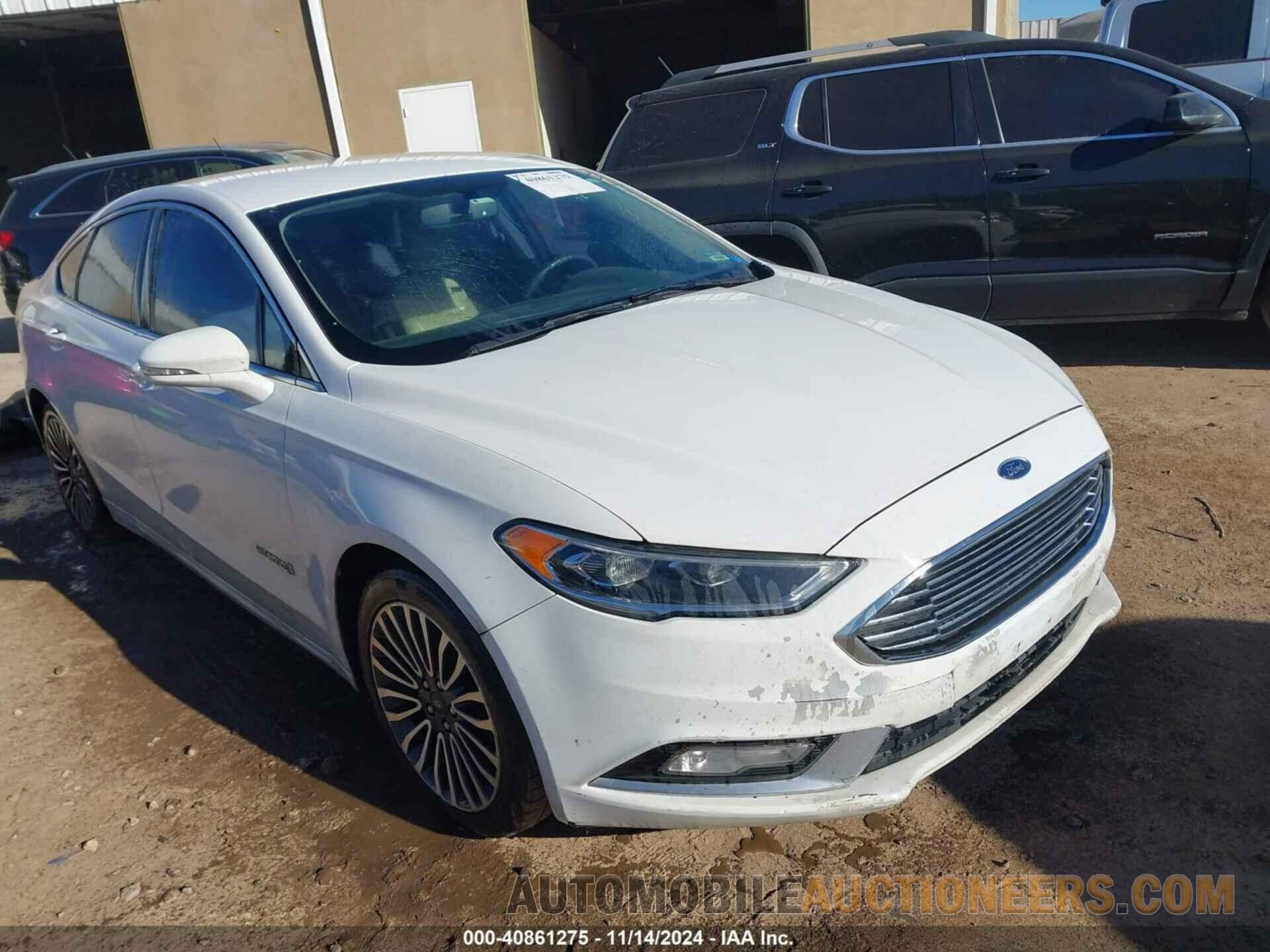 3FA6P0RU4HR360126 FORD FUSION HYBRID 2017