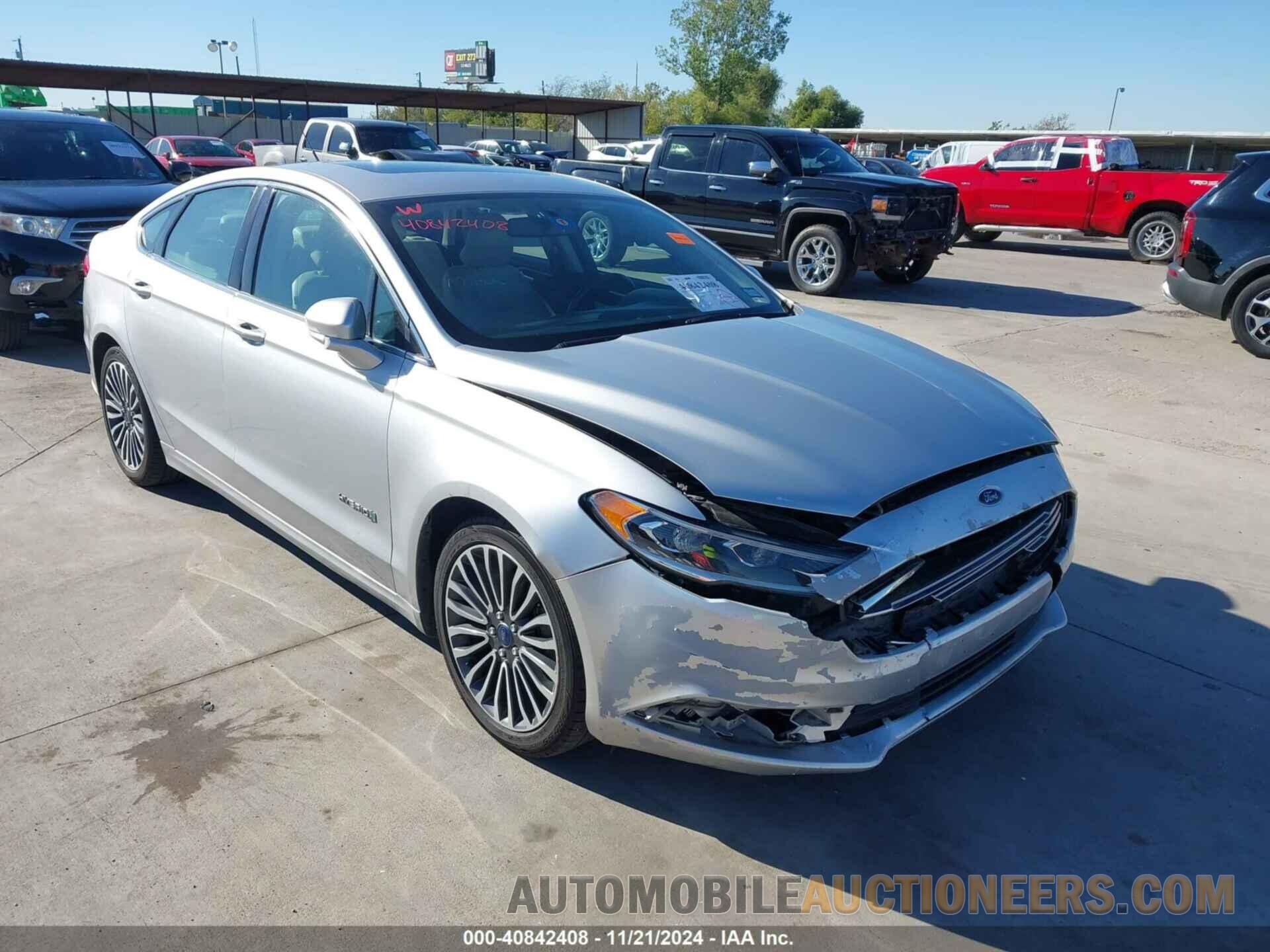 3FA6P0RU4HR375516 FORD FUSION HYBRID 2017