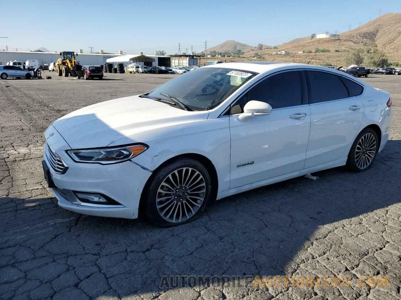 3FA6P0RU4JR181798 FORD FUSION 2018