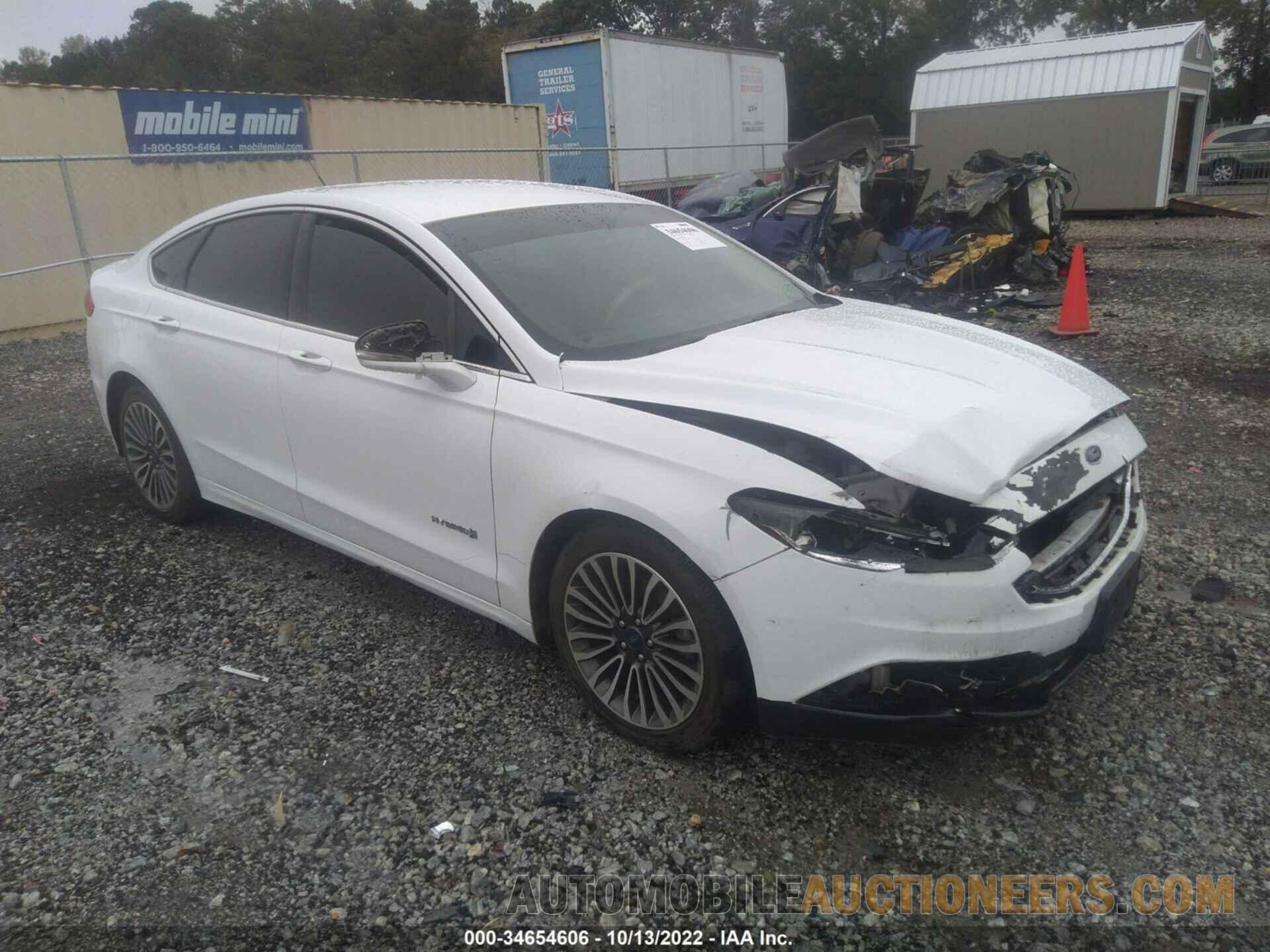 3FA6P0RU4JR260971 FORD FUSION HYBRID 2018