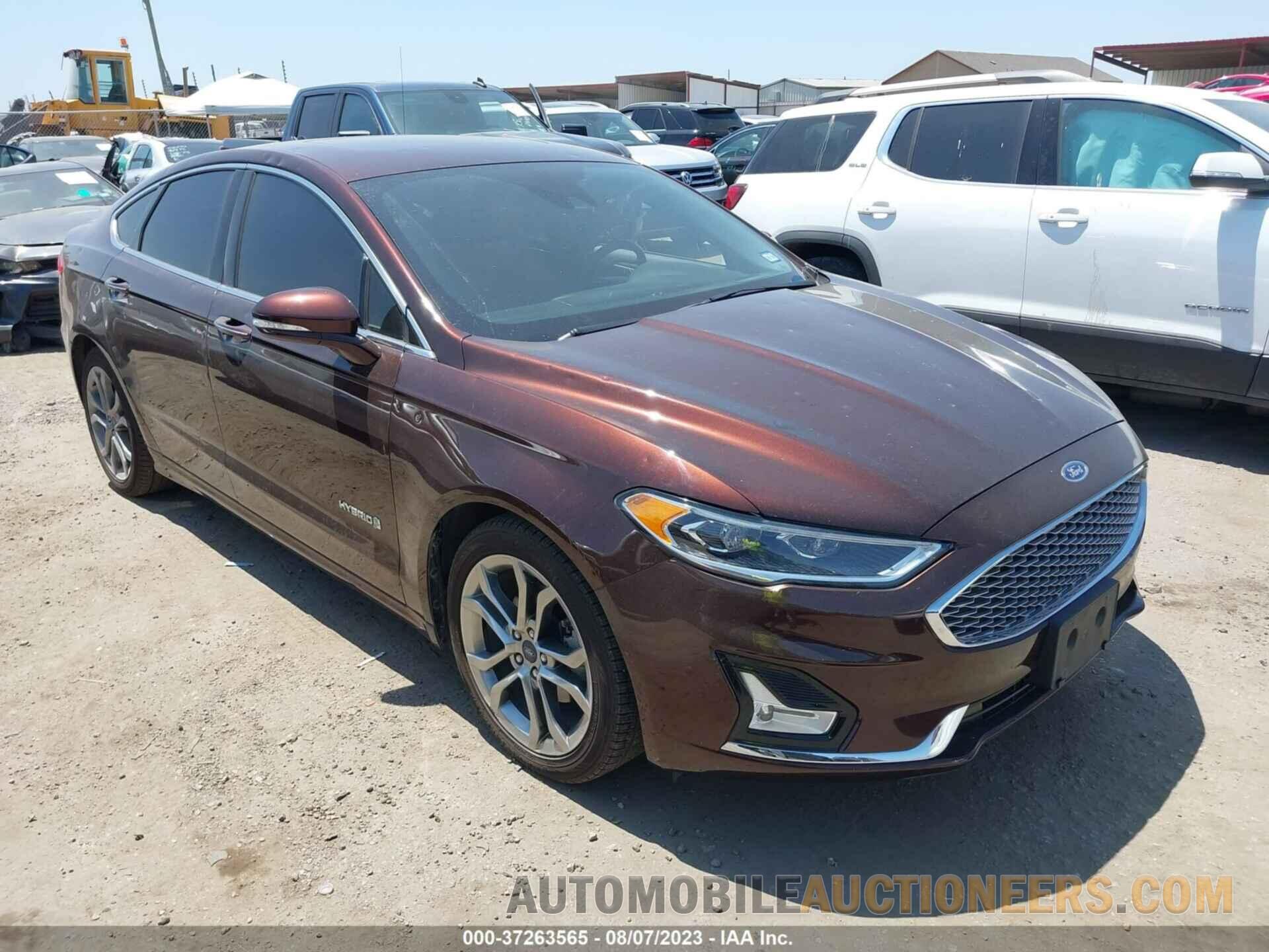 3FA6P0RU4KR272989 FORD FUSION HYBRID 2019