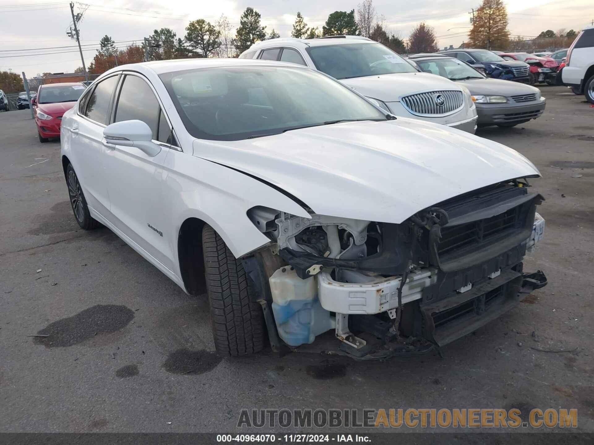 3FA6P0RU5HR301781 FORD FUSION HYBRID 2017