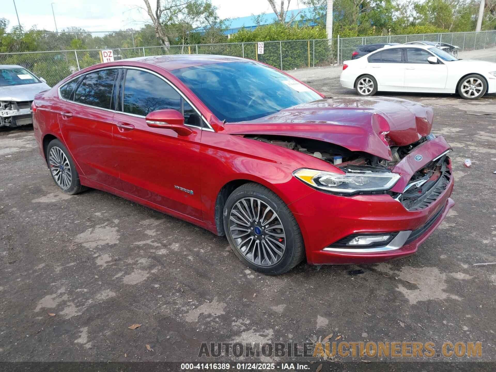 3FA6P0RU5JR120119 FORD FUSION HYBRID 2018