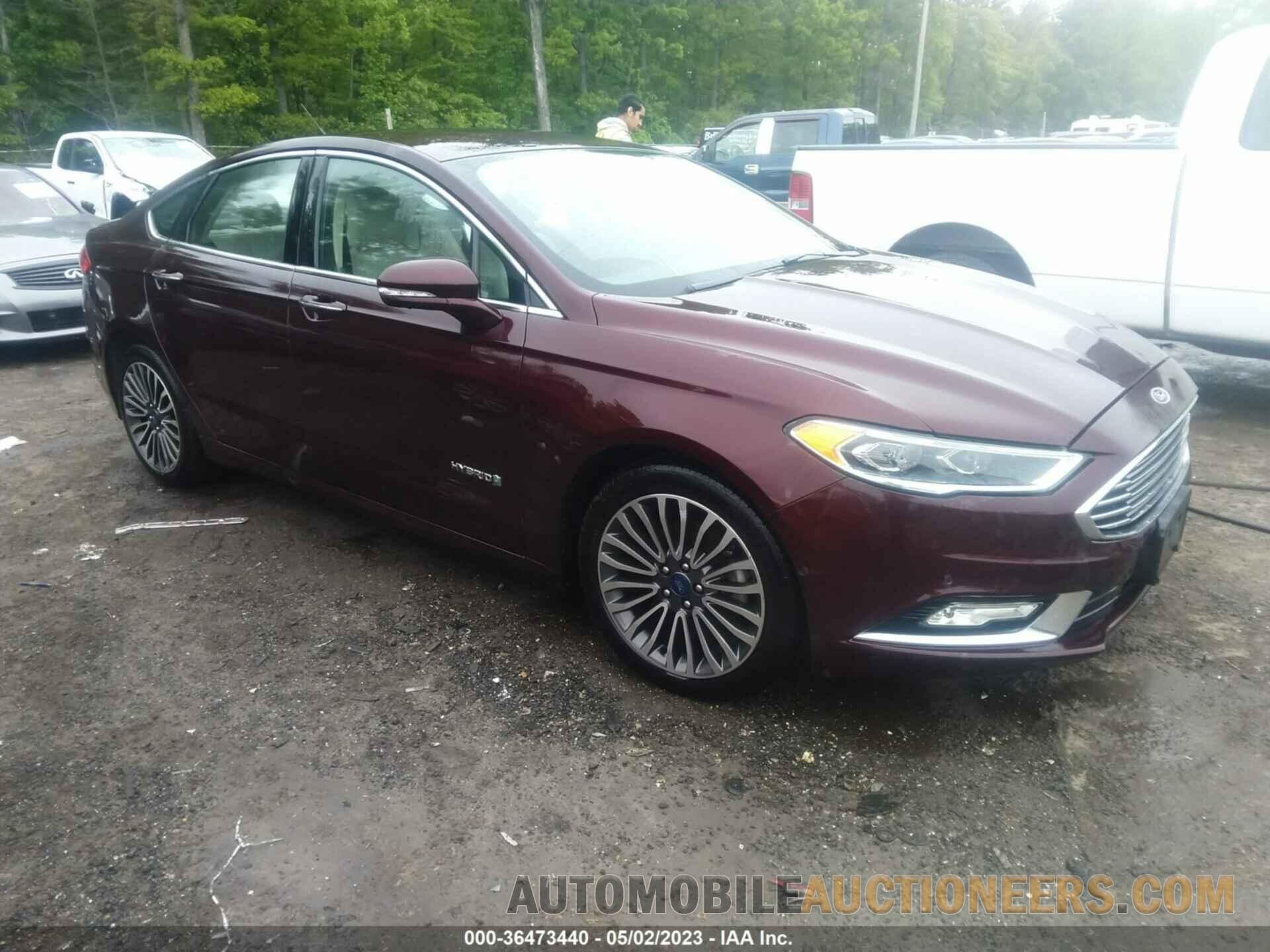 3FA6P0RU5JR120542 FORD FUSION HYBRID 2018