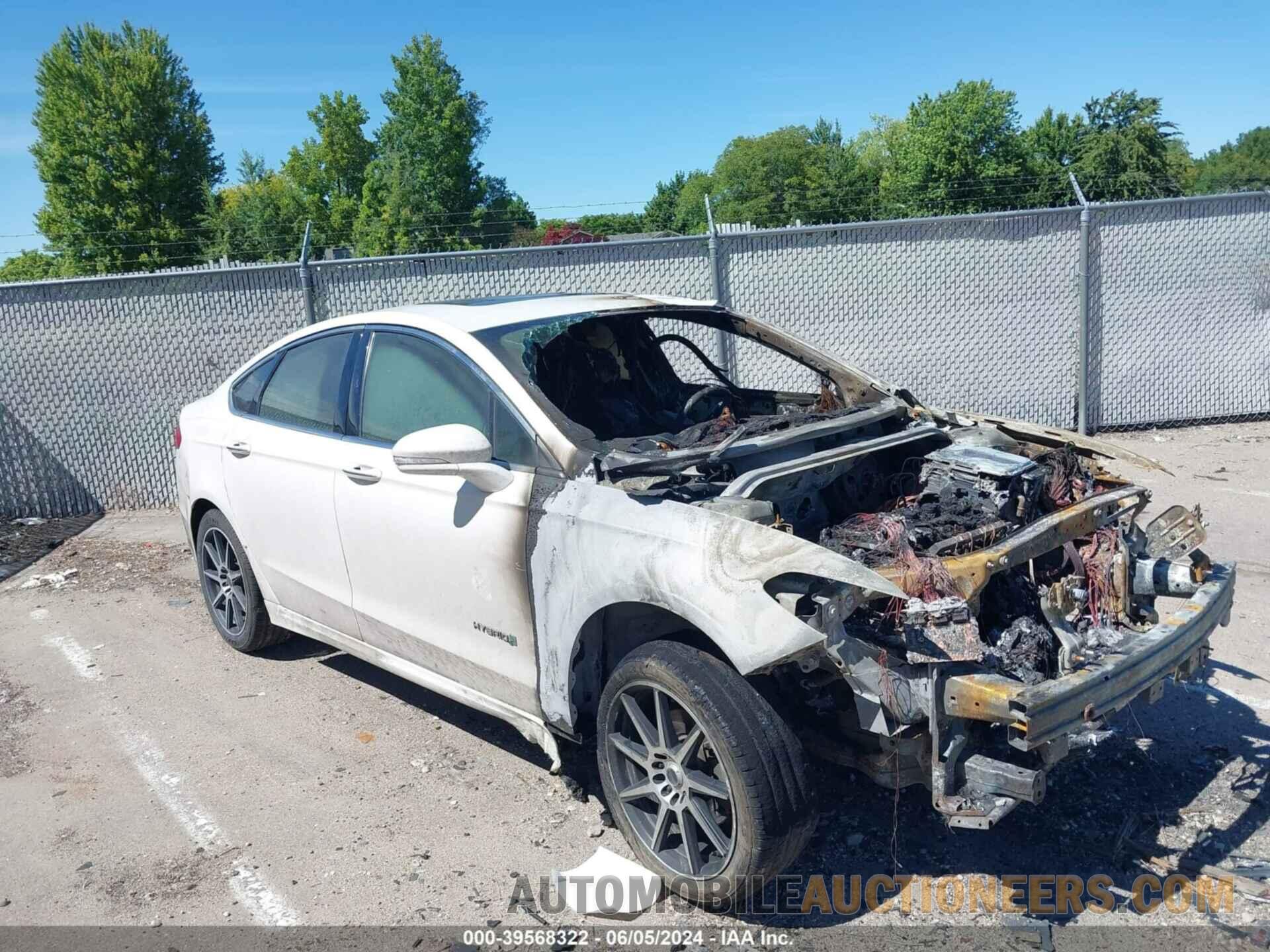 3FA6P0RU6DR282099 FORD FUSION HYBRID 2013