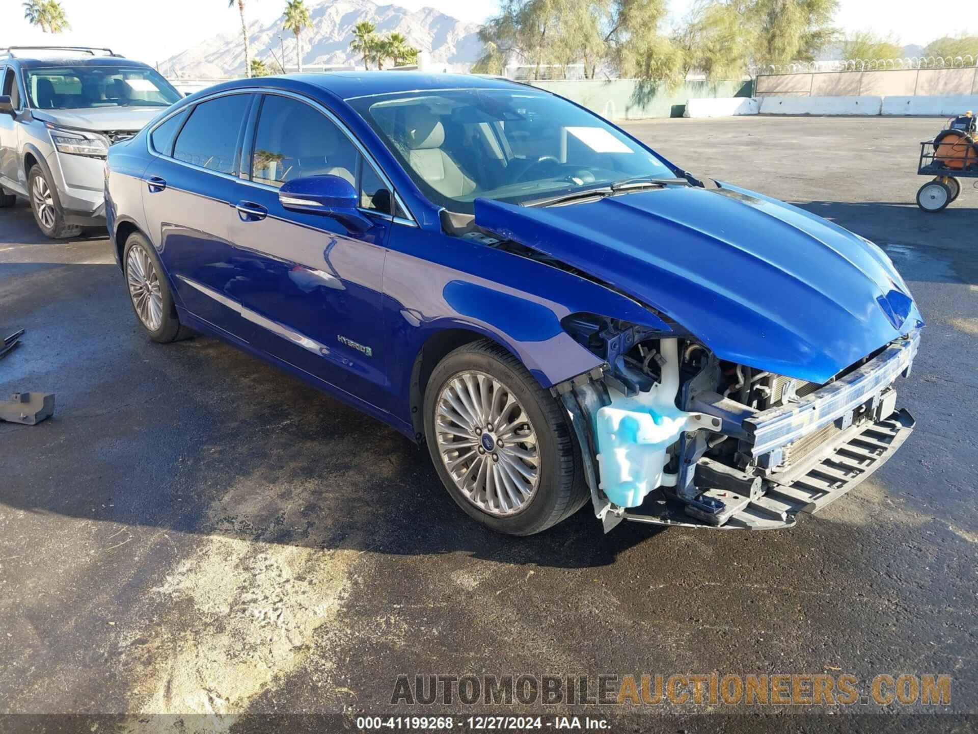 3FA6P0RU7ER282291 FORD FUSION HYBRID 2014