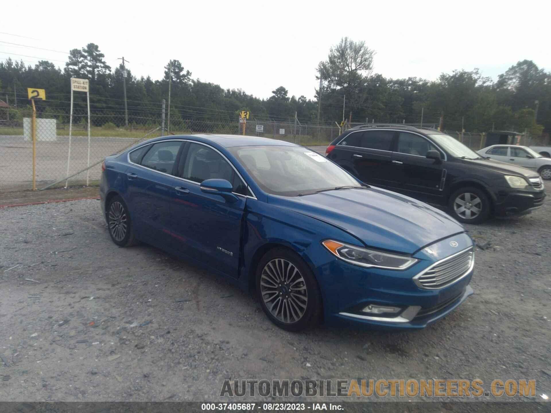 3FA6P0RU7JR131820 FORD FUSION HYBRID 2018